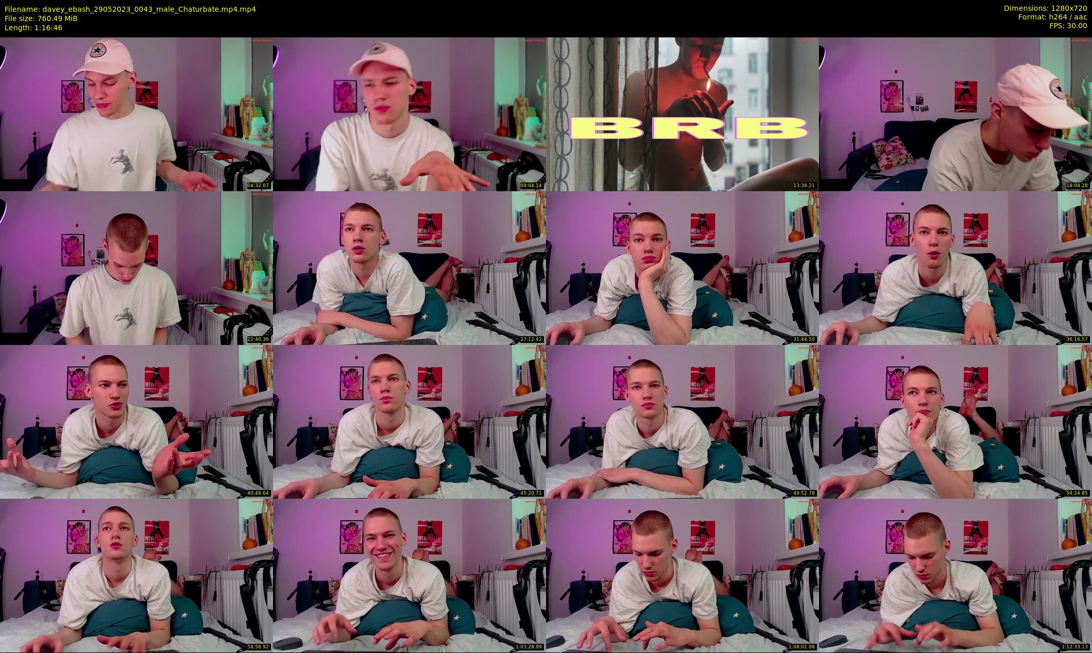 davey_ebash — 77 minute Chaturbate male cam show recording, 720p, May 29, 2023