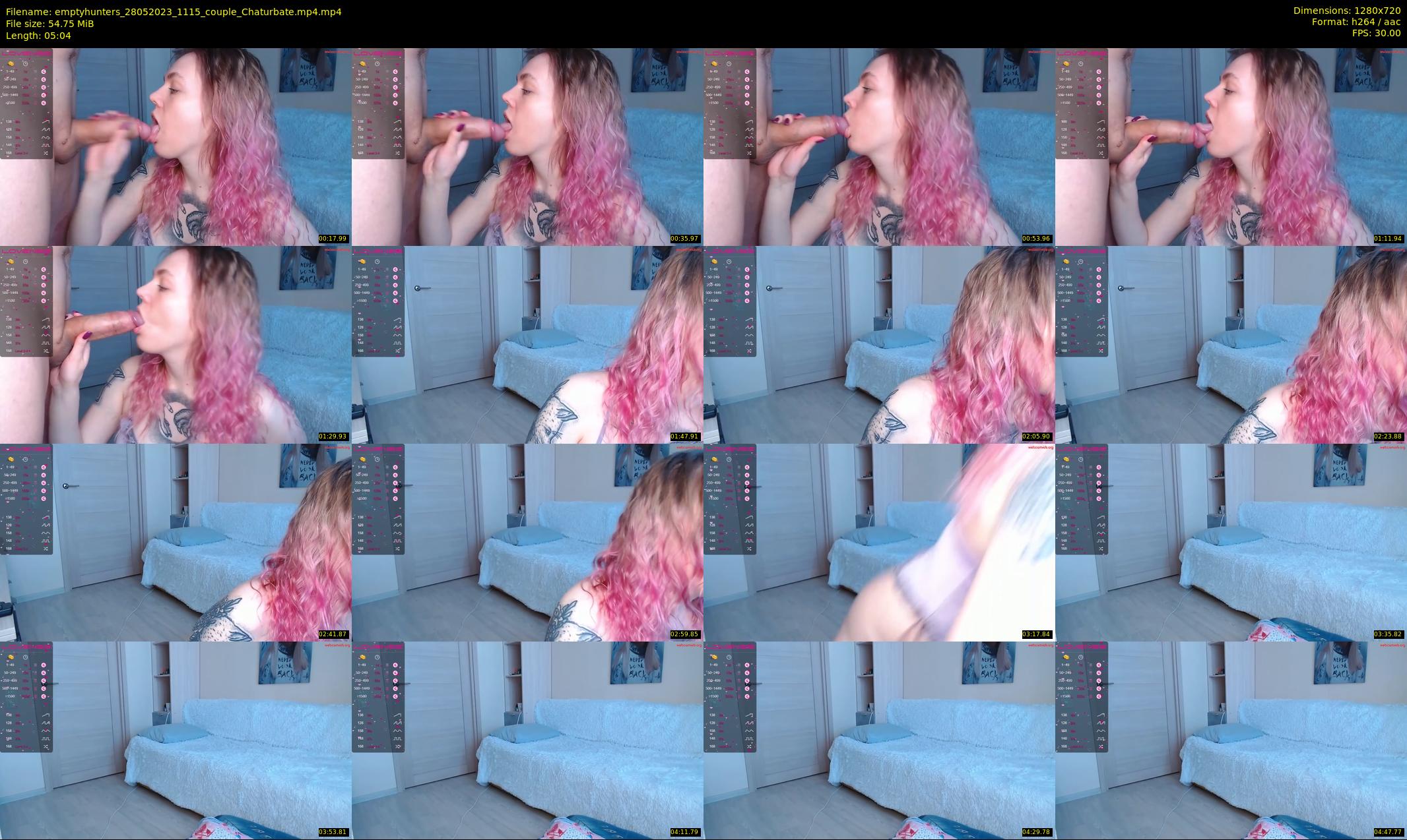 emptyhunters — 6 minute Chaturbate couple cam show recording, 720p, May 28, 2023