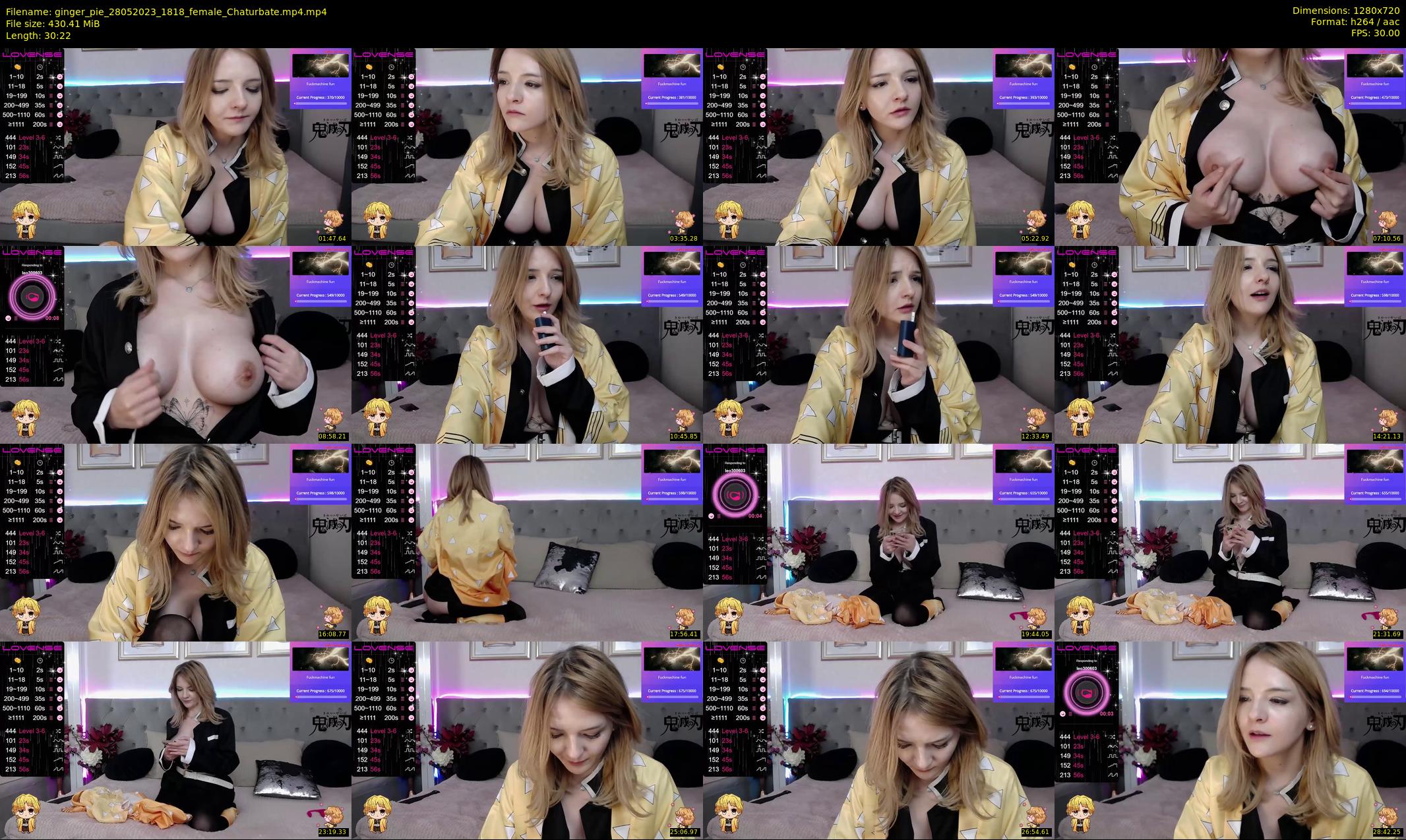 ginger_pie — 31 minute Chaturbate female cam show recording, 720p, May 28, 2023