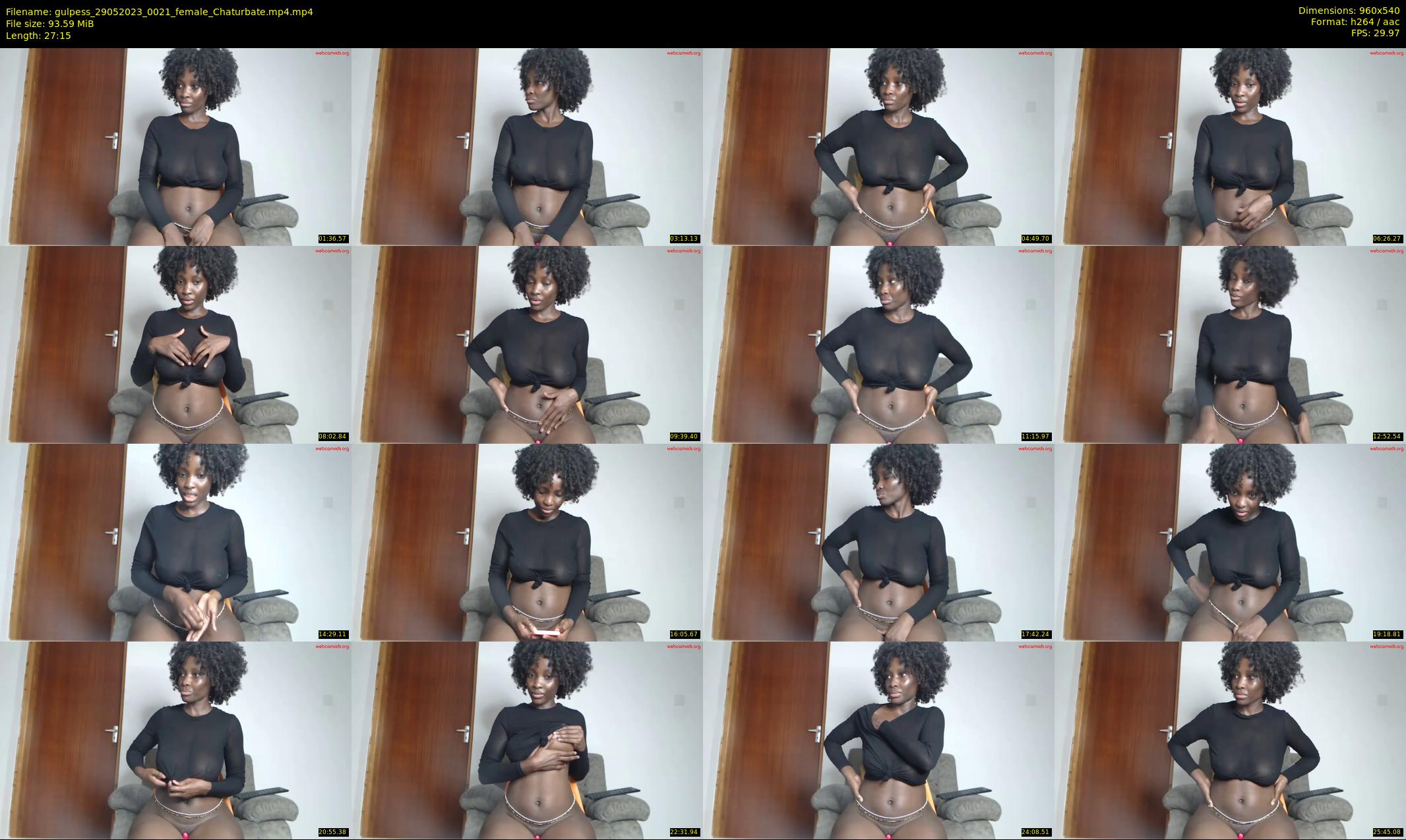 gulpess — 28 minute Chaturbate female cam show recording, 480p, May 29, 2023