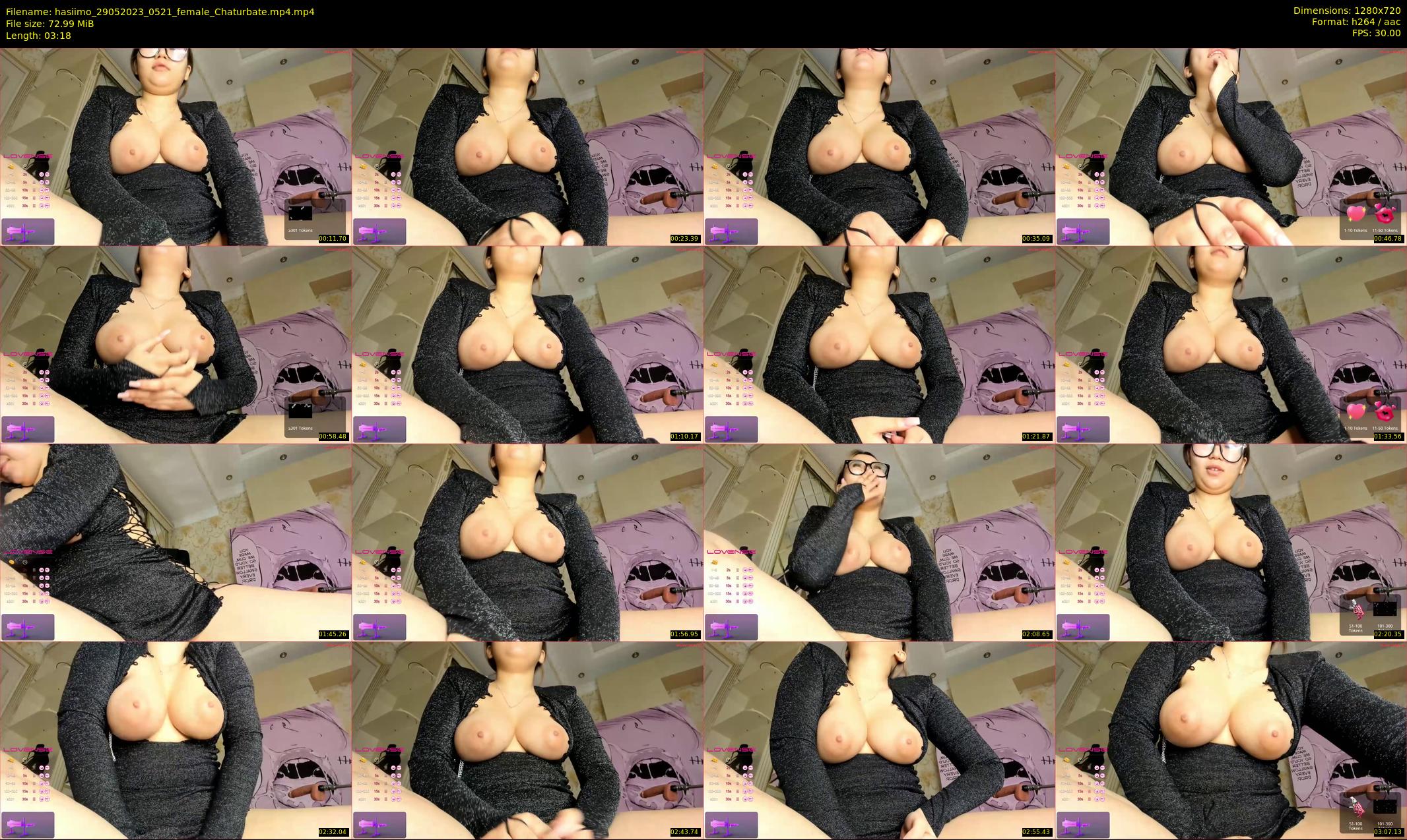 hasiimo — 4 minute Chaturbate female cam show recording, 720p, May 29, 2023