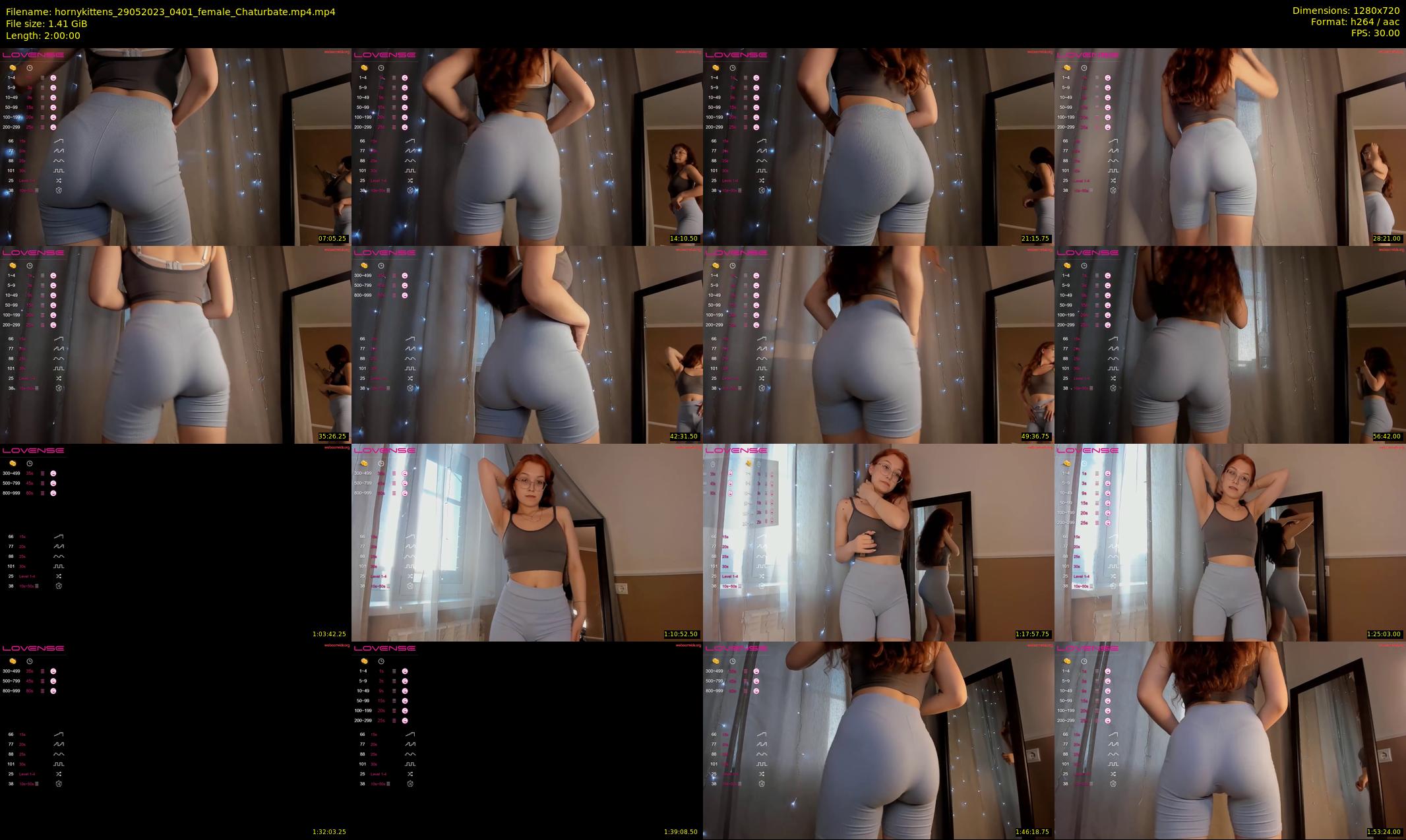 hornykittens — 120 minute Chaturbate couple cam show recording, 720p, May 29, 2023