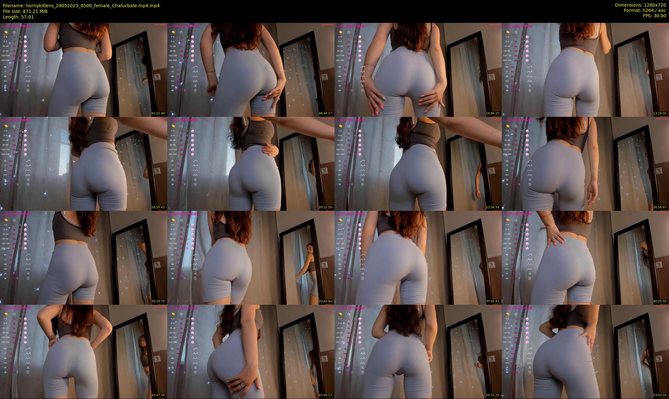 hornykittens — 58 minute Chaturbate couple cam show recording, 720p, May 29, 2023