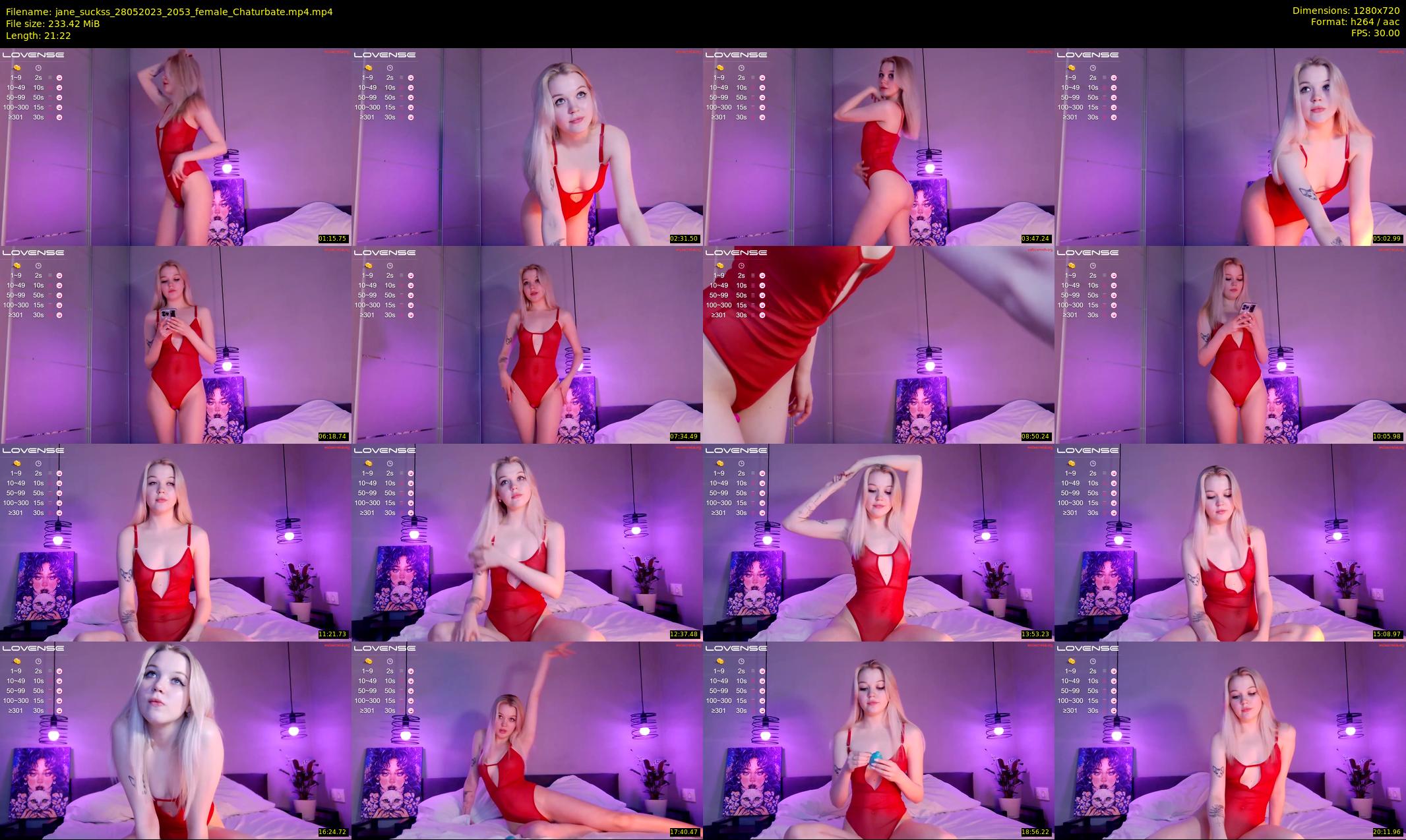 jane_suckss — 22 minute Chaturbate female cam show recording, 720p, May 28, 2023