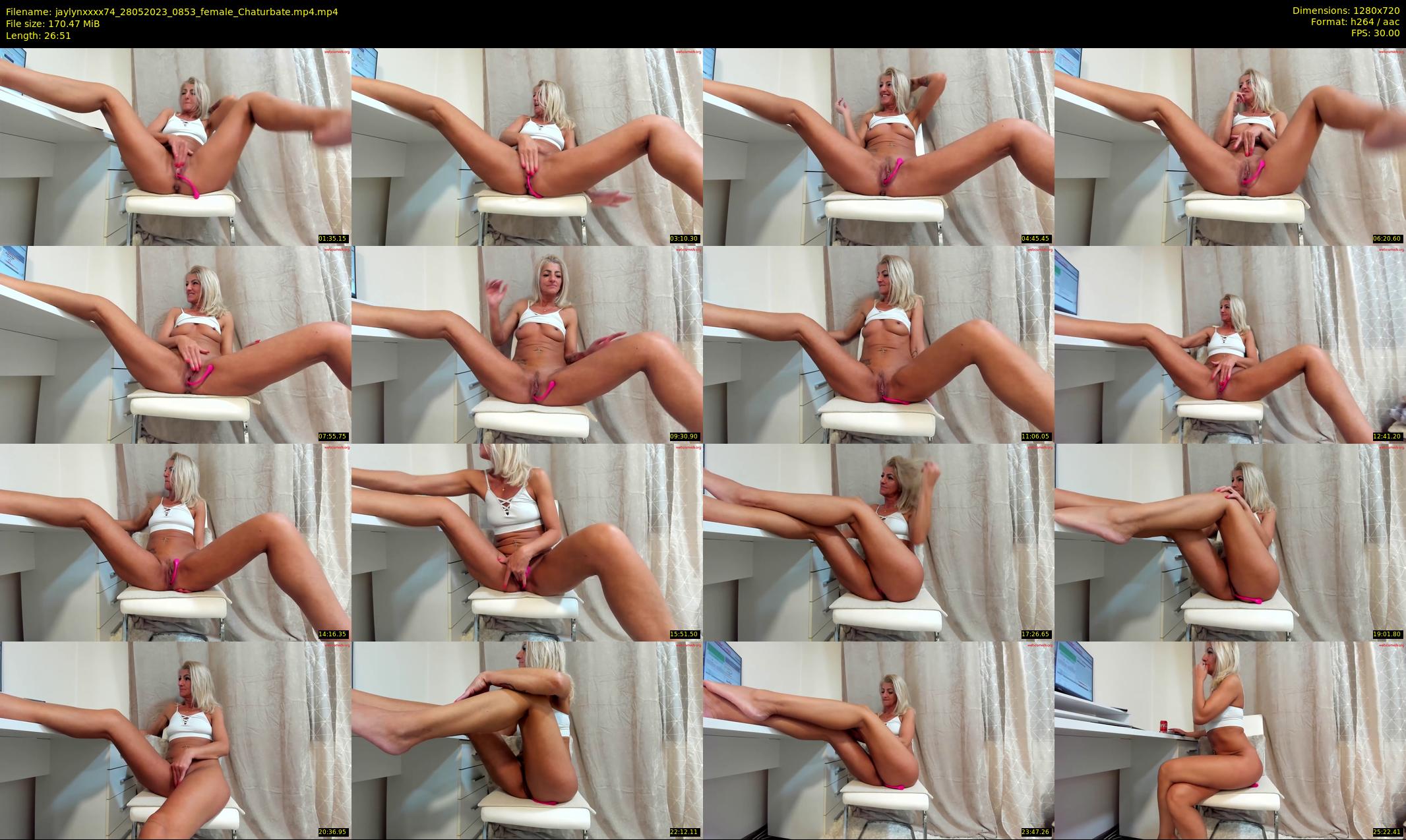 jaylynxxxx74 — 27 minute Chaturbate female cam show recording, 720p, May 28, 2023
