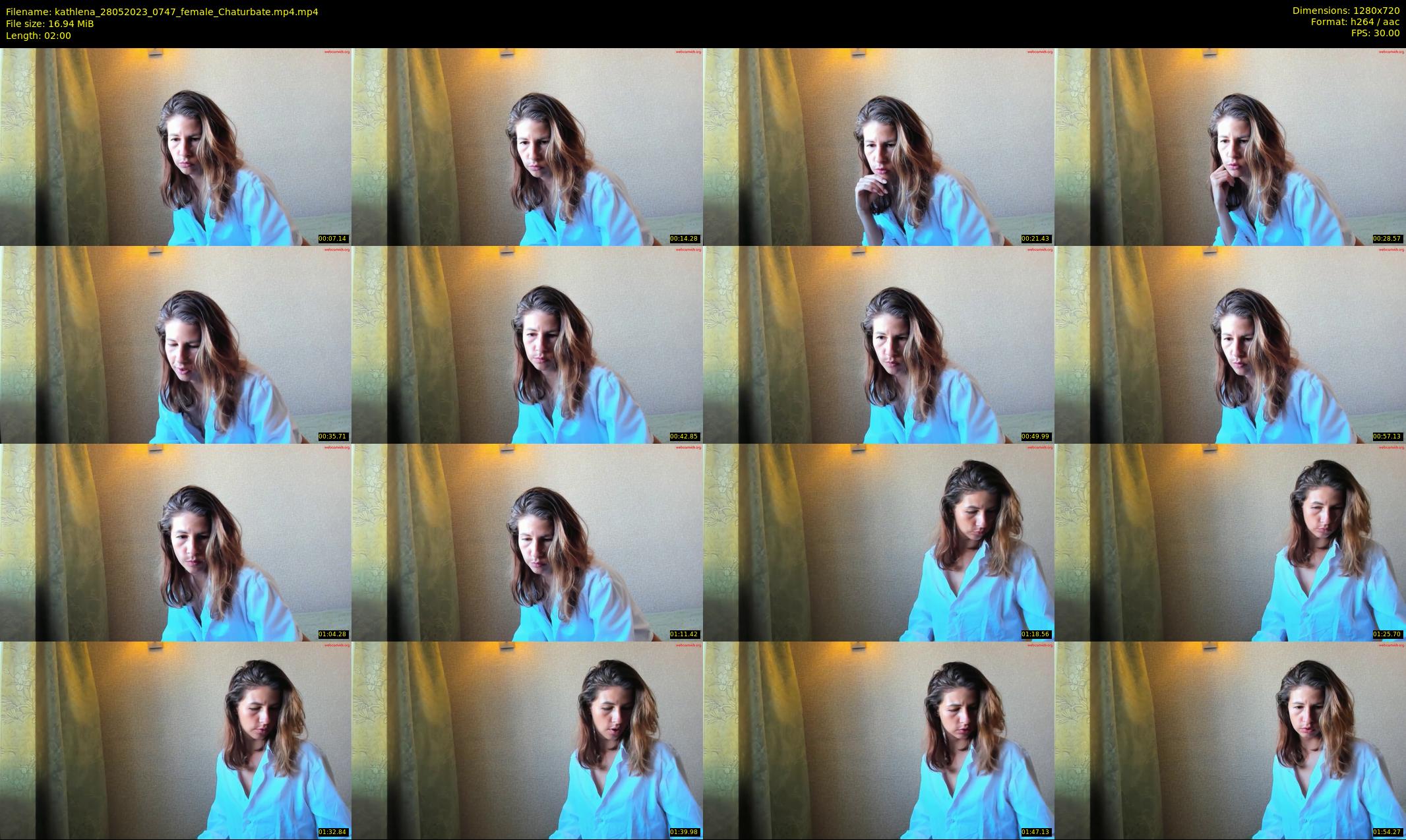 kathlena — 2 minute Chaturbate female cam show recording, 720p, May 28, 2023