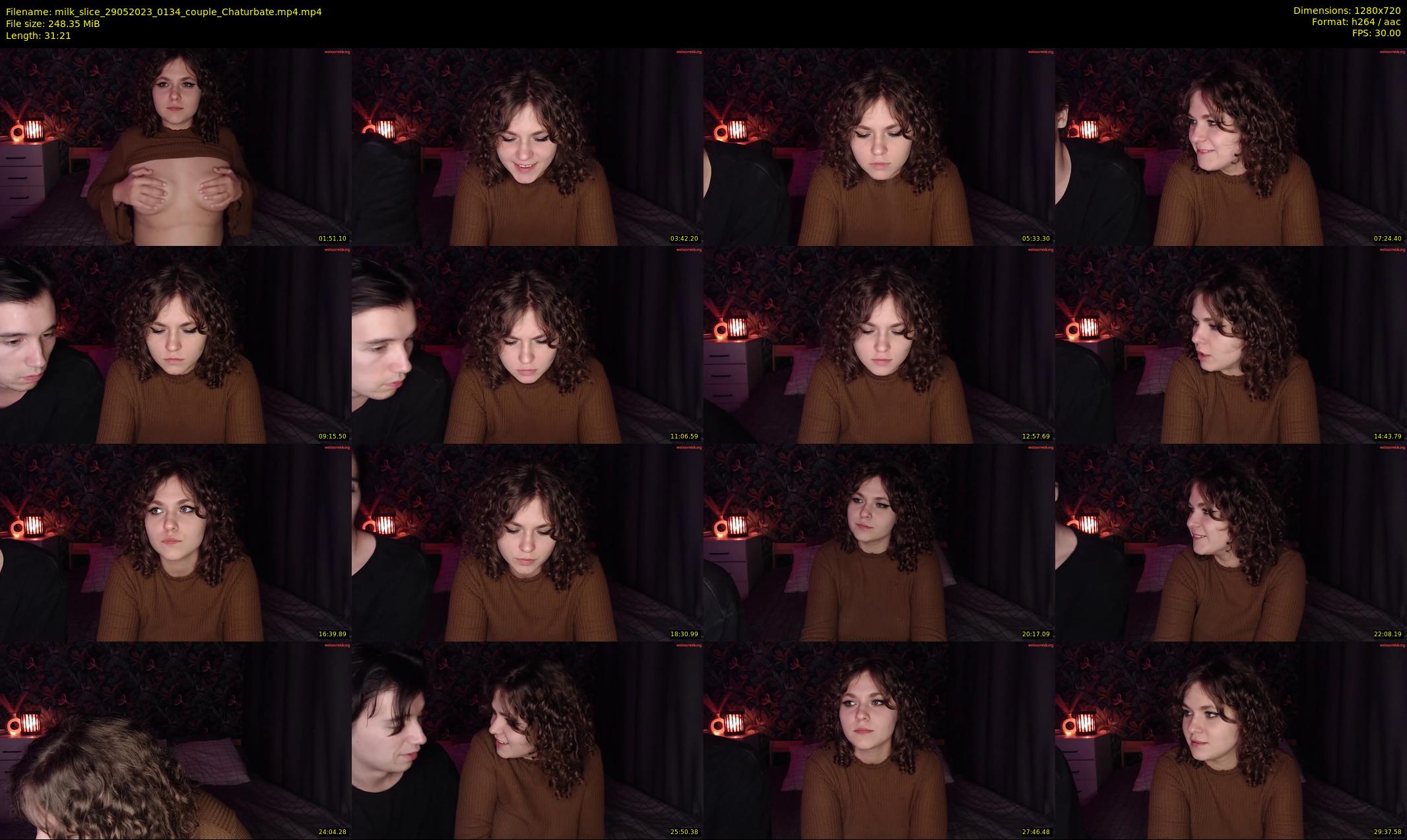 milk_slice — 32 minute Chaturbate couple cam show recording, 720p, May 29, 2023