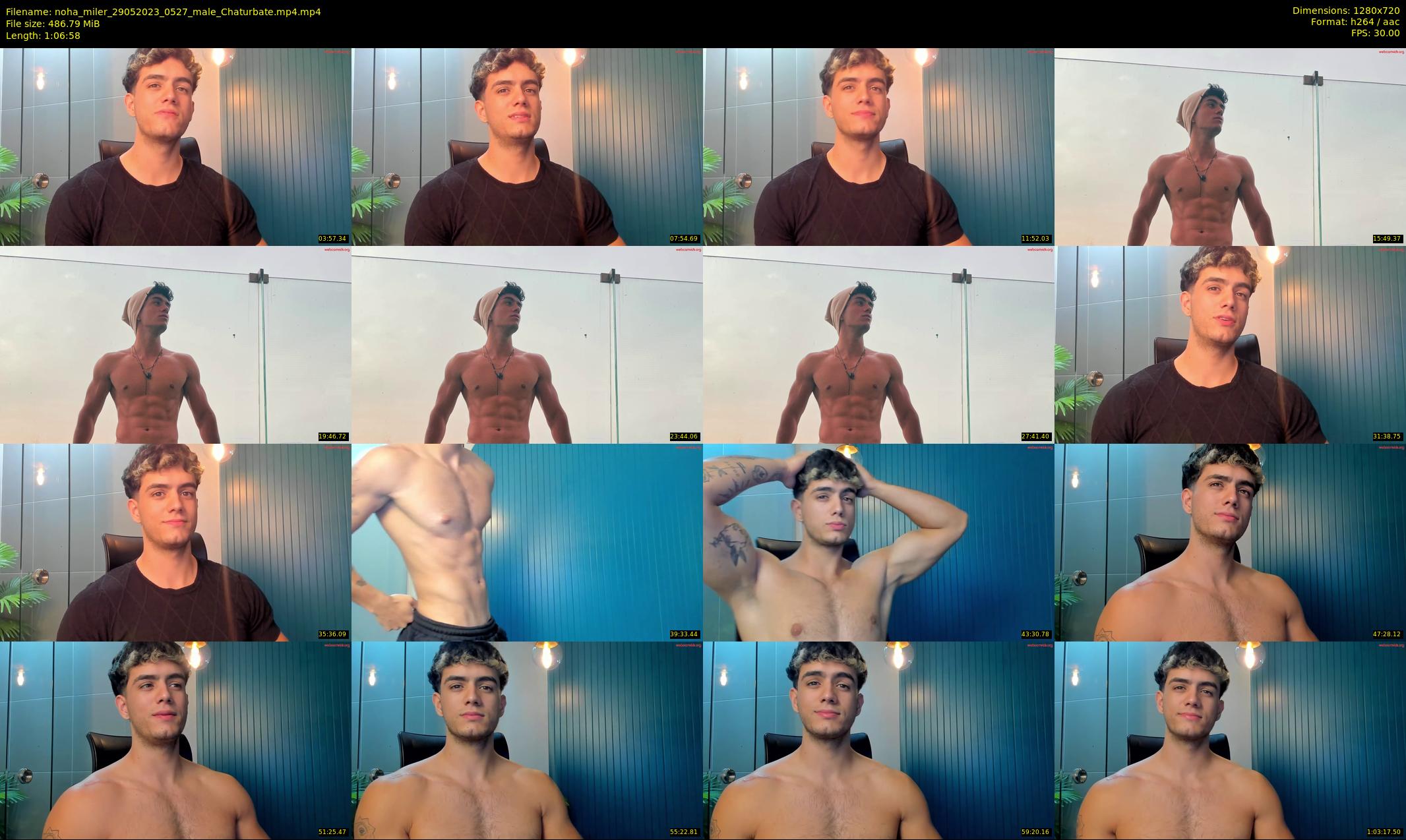 noha_miler — 67 minute Chaturbate male cam show recording, 720p, May 29, 2023