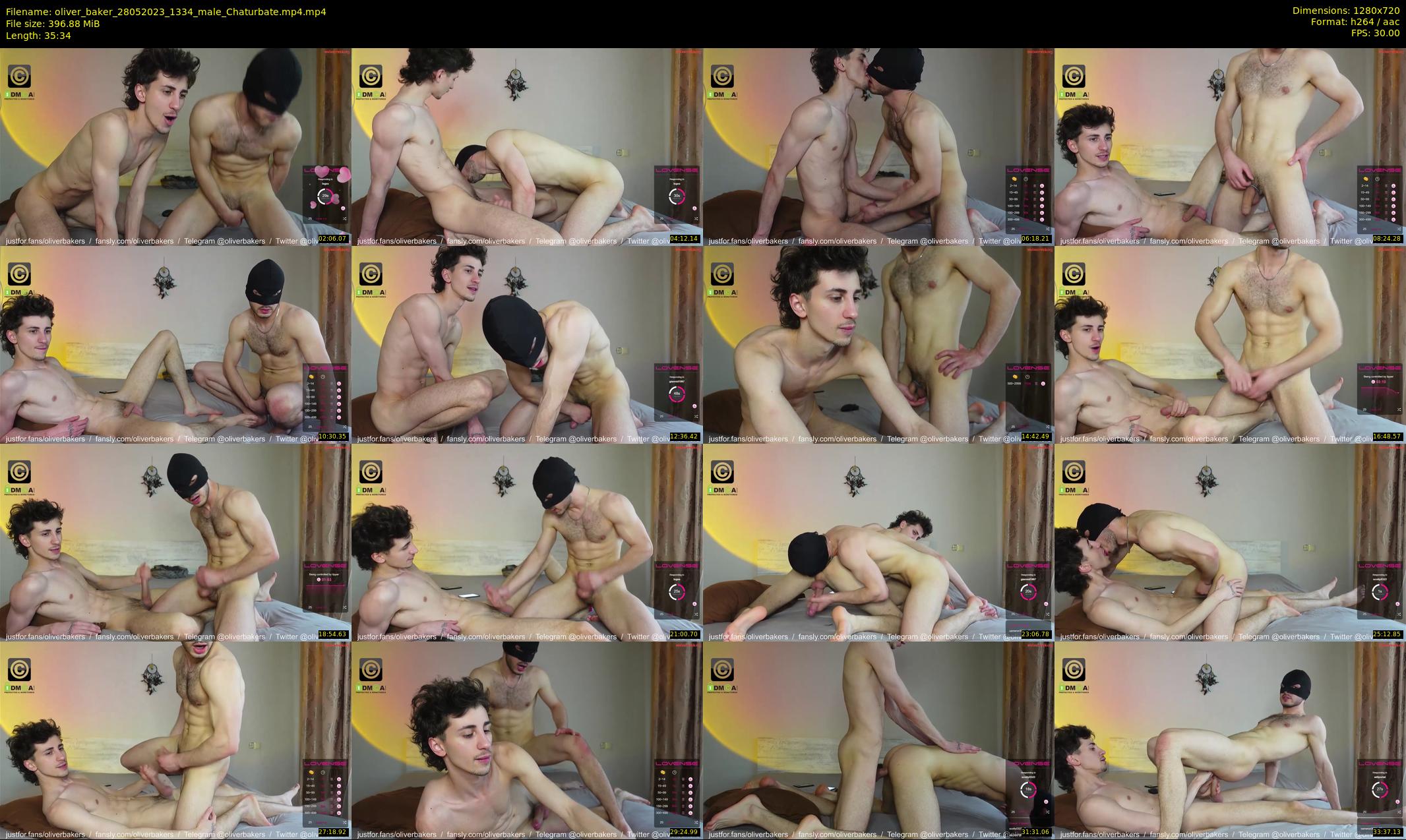 oliver_baker — 36 minute Chaturbate male cam show recording, 720p, May 28, 2023