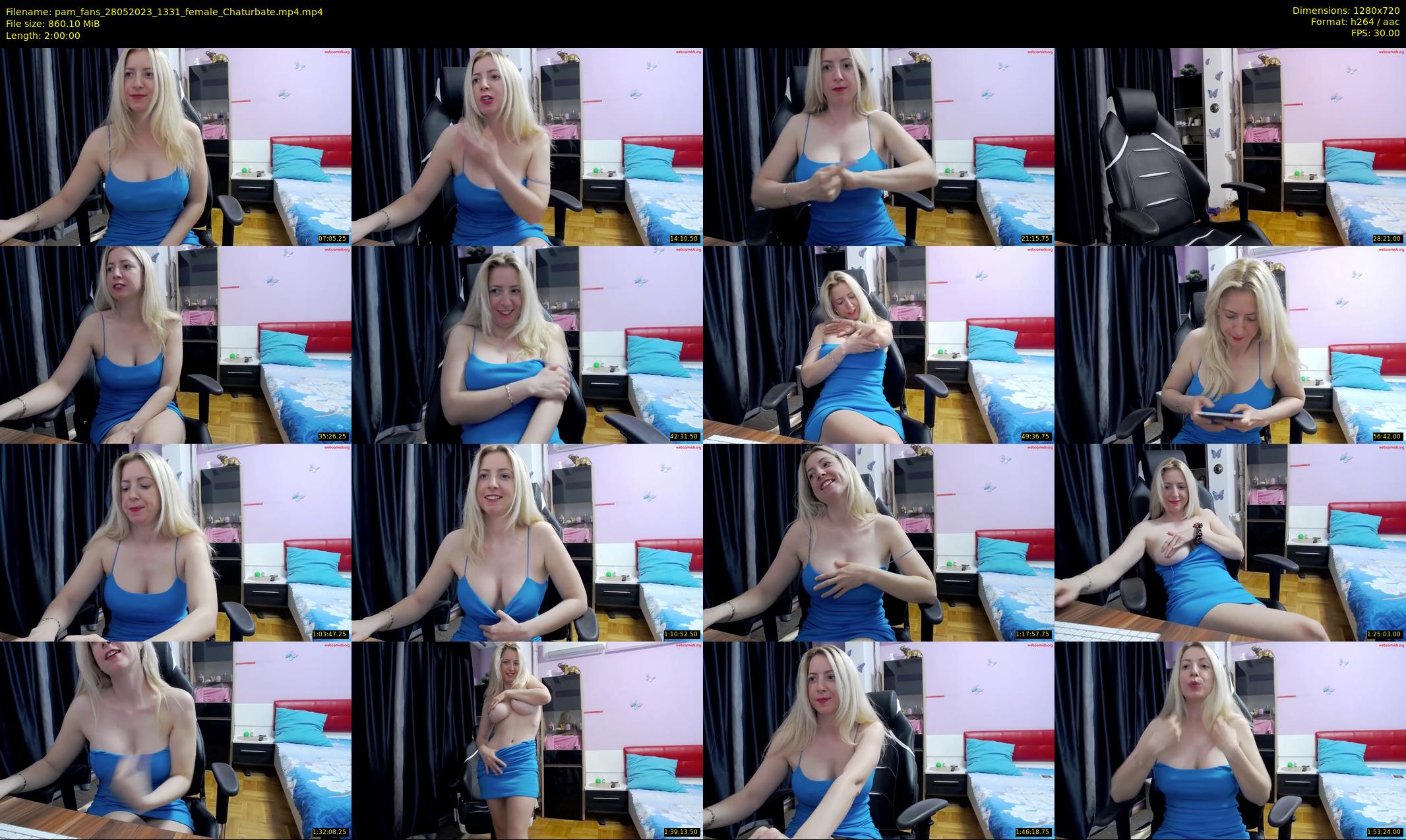 pam_fans — 120 minute Chaturbate female cam show recording, 720p, May 28, 2023