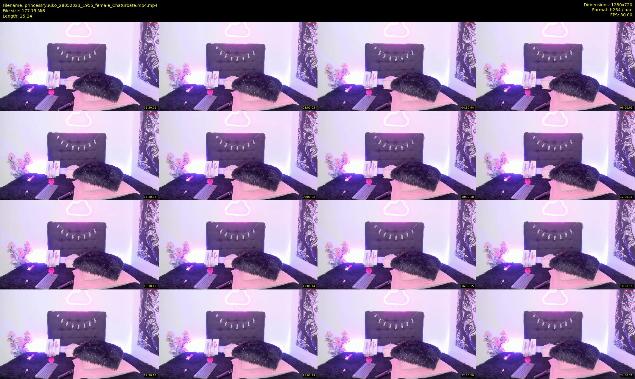 princessryuuko — 26 minute Chaturbate female cam show recording, 720p, May 28, 2023
