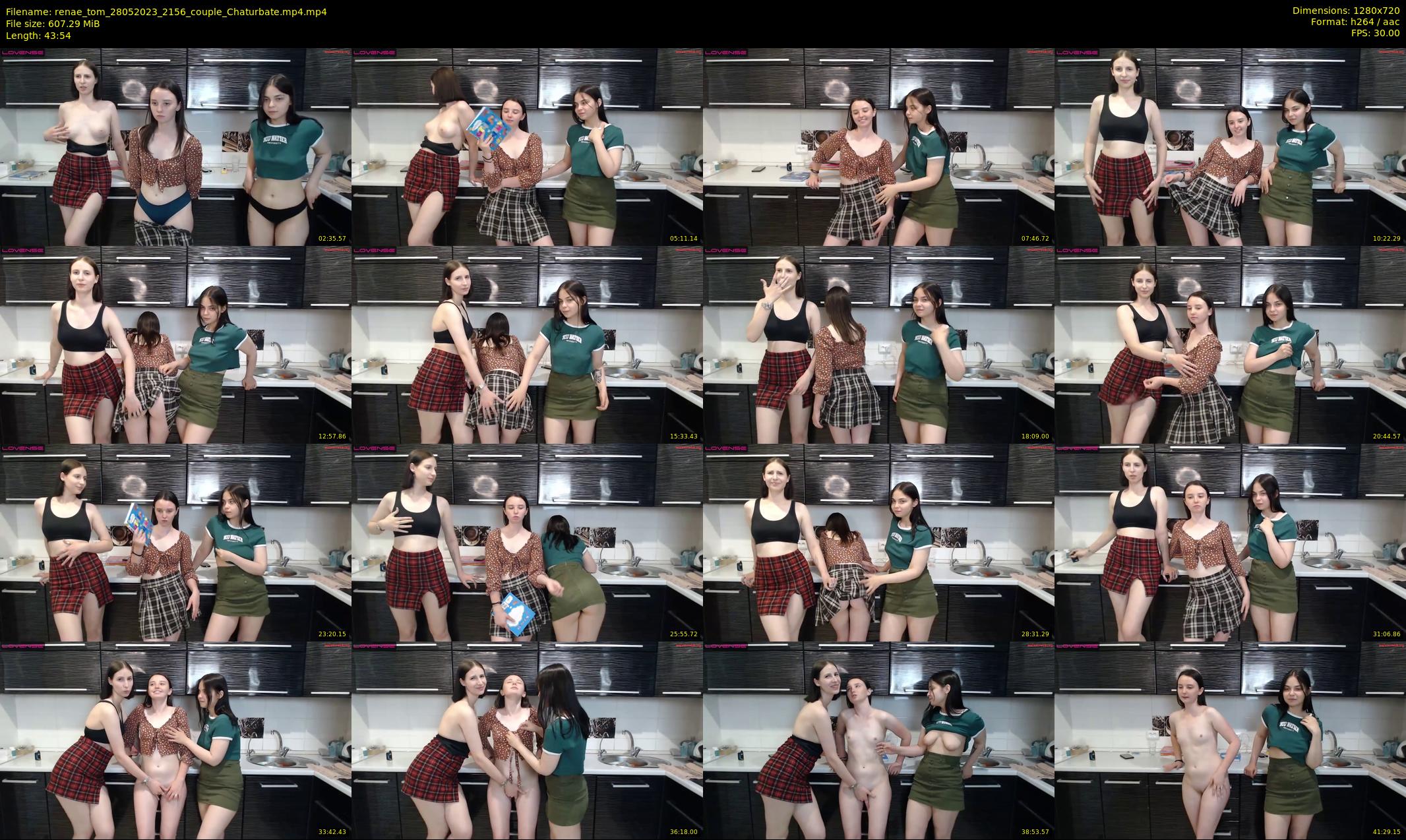 renae_tom — 44 minute Chaturbate couple cam show recording, 720p, May 28, 2023