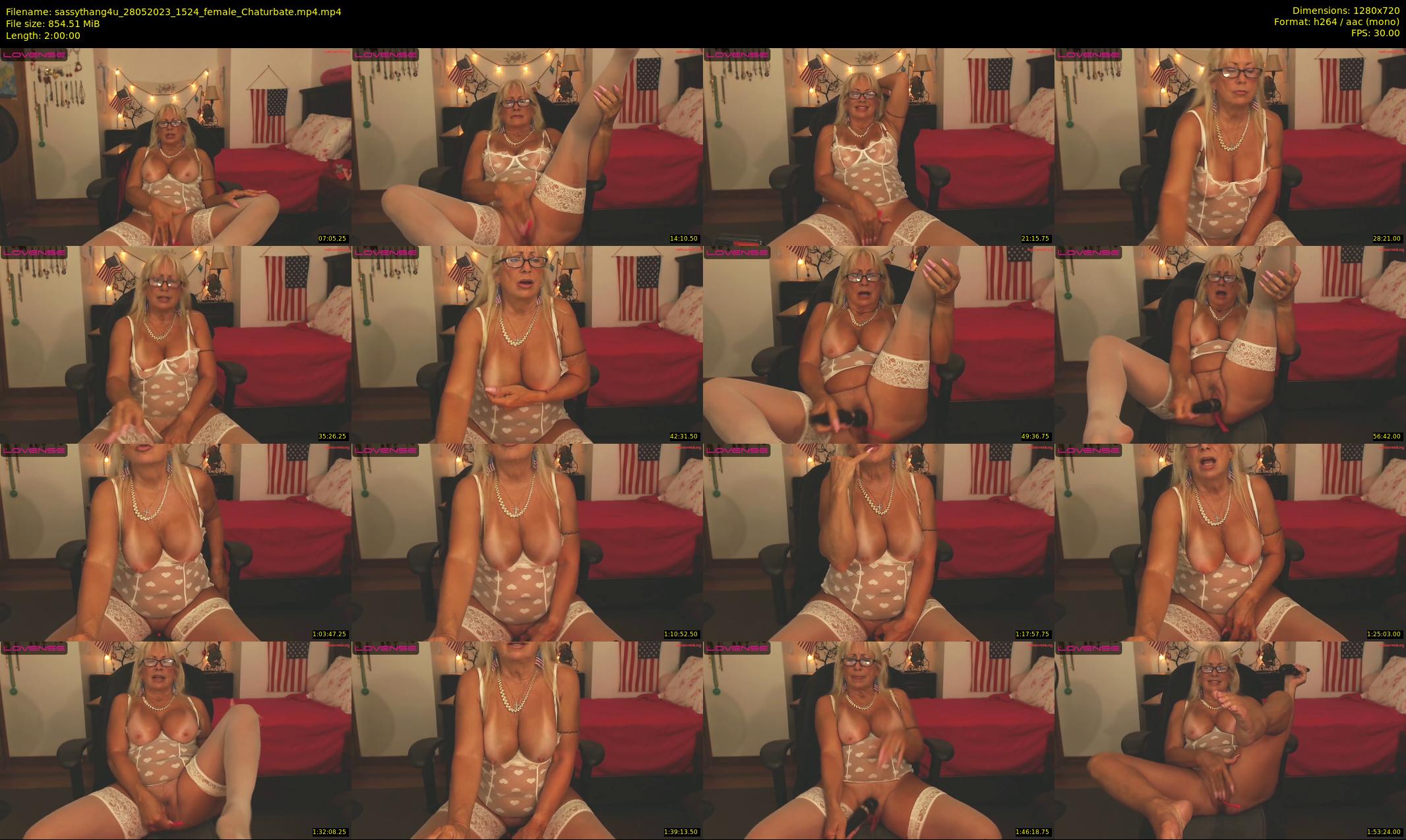 sassythang4u — 120 minute Chaturbate female cam show recording, 720p, May 28, 2023