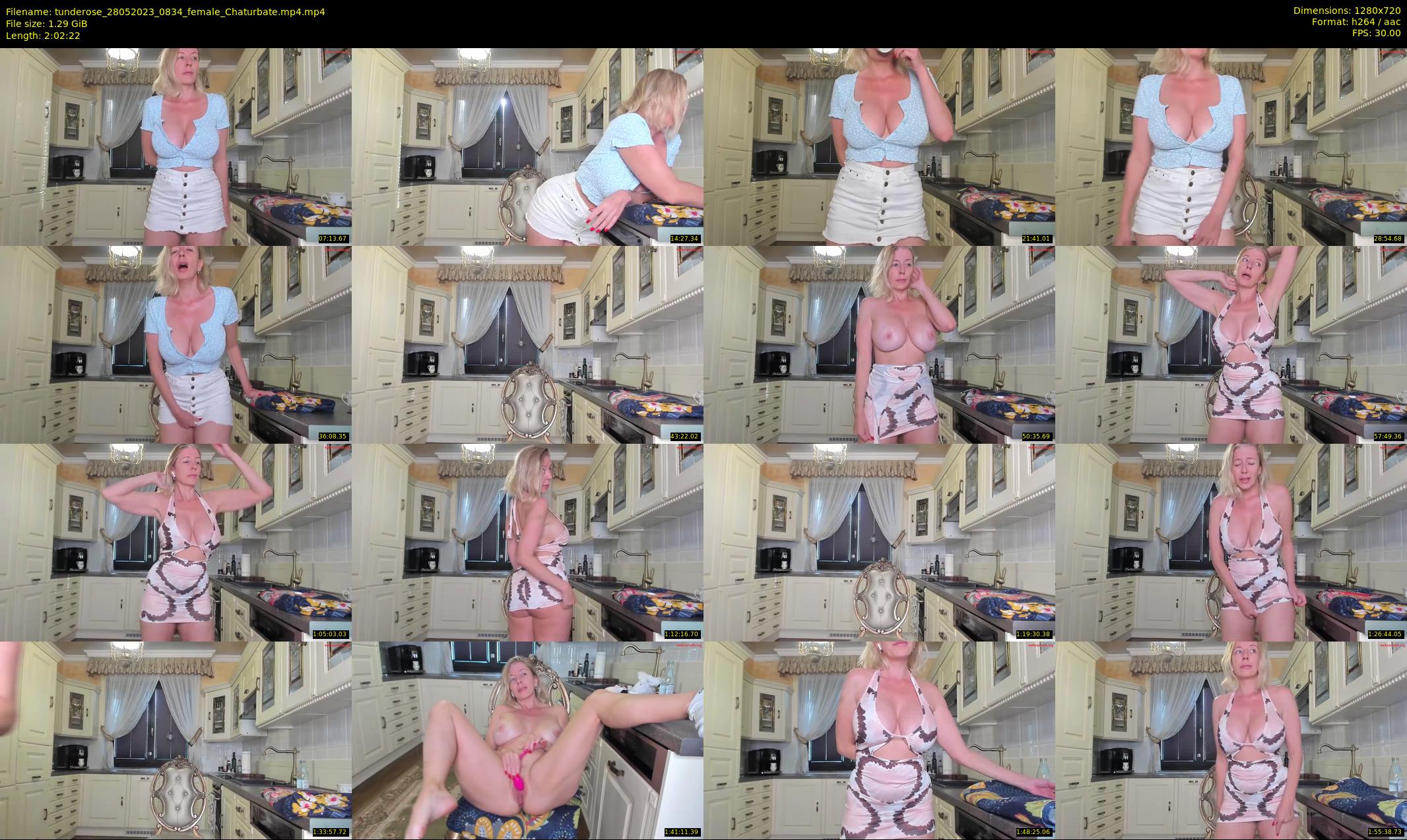 tunderose — 123 minute Chaturbate female cam show recording, 720p, May 28, 2023