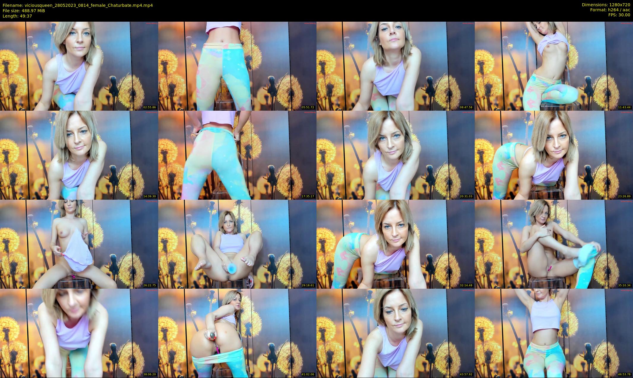 viciousqueen — 50 minute Chaturbate female cam show recording, 720p, May 28, 2023