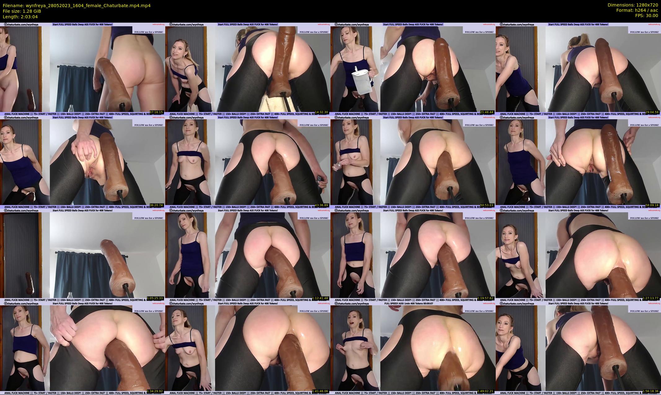 wynfreya — 124 minute Chaturbate female cam show recording, 720p, May 28, 2023