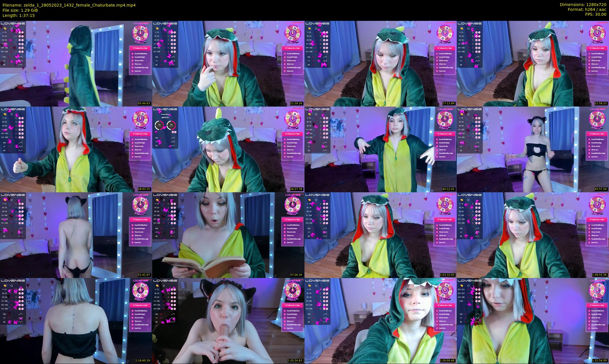 zelda_1 — 98 minute Chaturbate female cam show recording, 720p, May 28, 2023