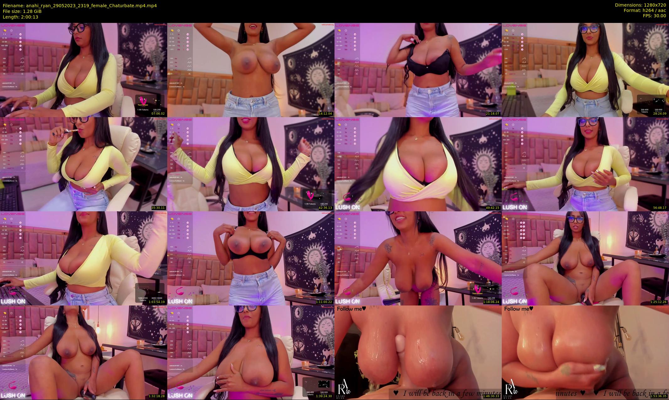 anahi_ryan — 121 minute Chaturbate female cam show recording, 720p, May 29, 2023