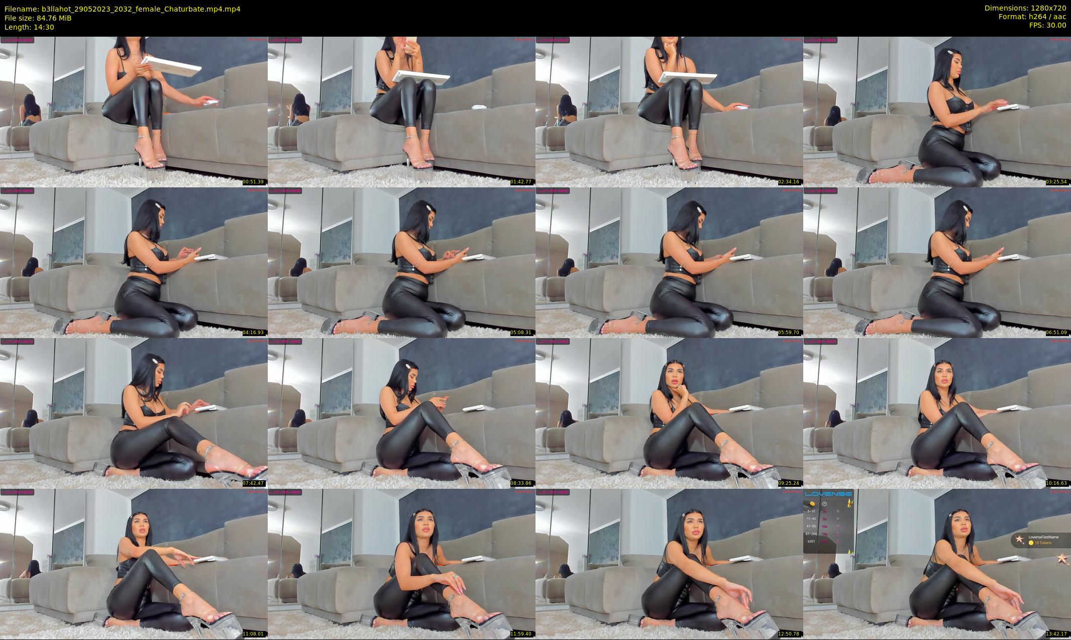 b3llahot — 15 minute Chaturbate female cam show recording, 720p, May 29, 2023