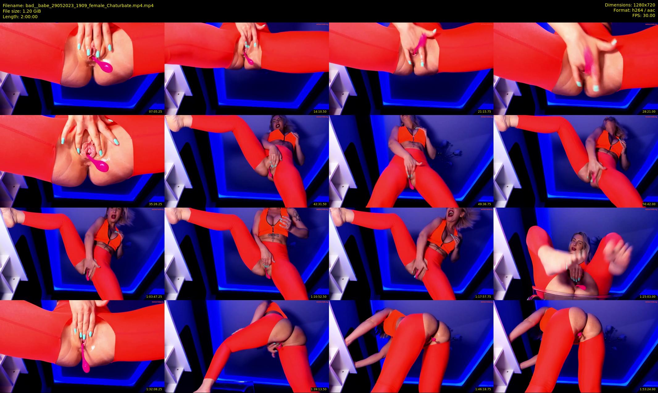 bad__babe — 120 minute Chaturbate female cam show recording, 720p, May 29, 2023