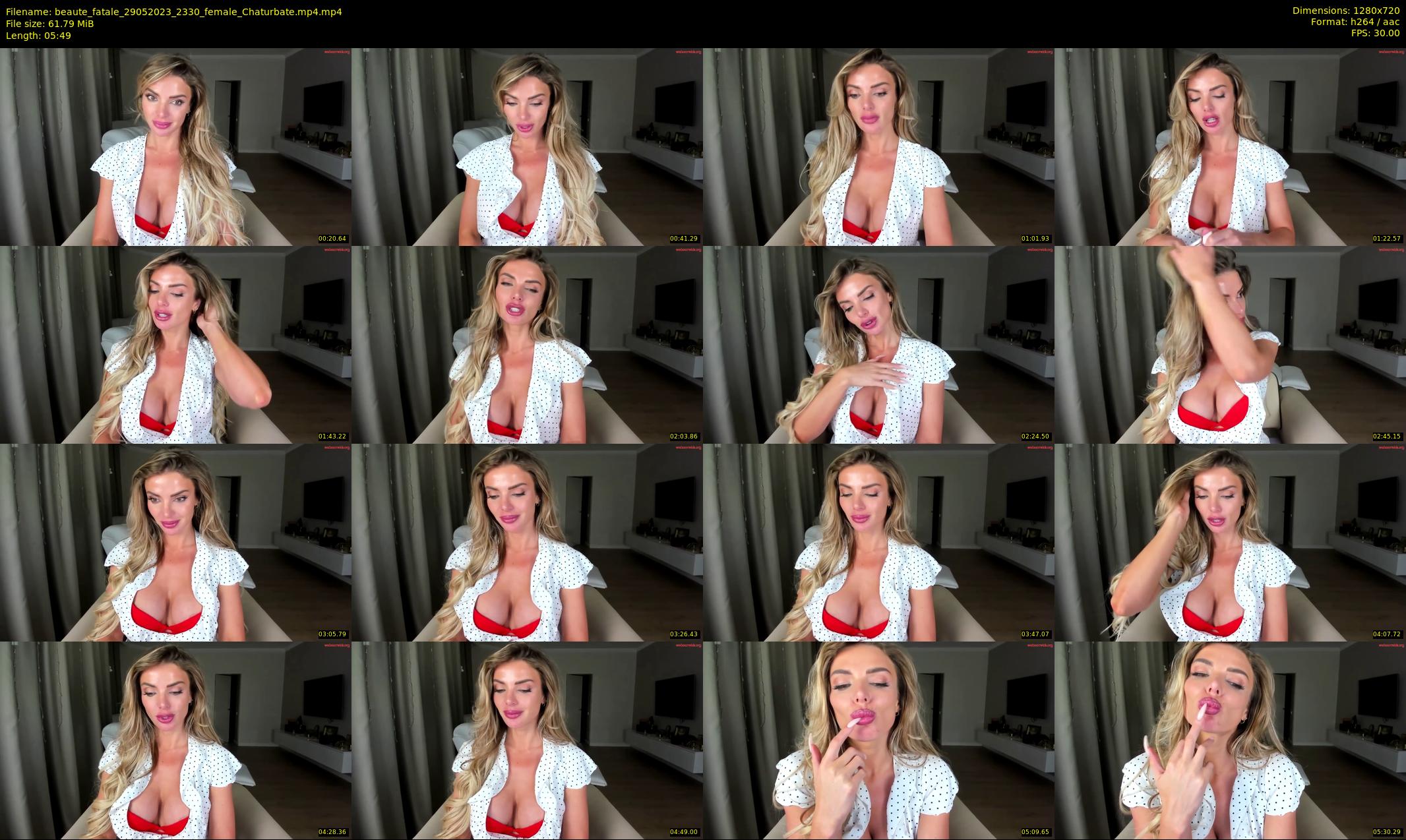 beaute_fatale — 6 minute Chaturbate female cam show recording, 720p, May 29, 2023