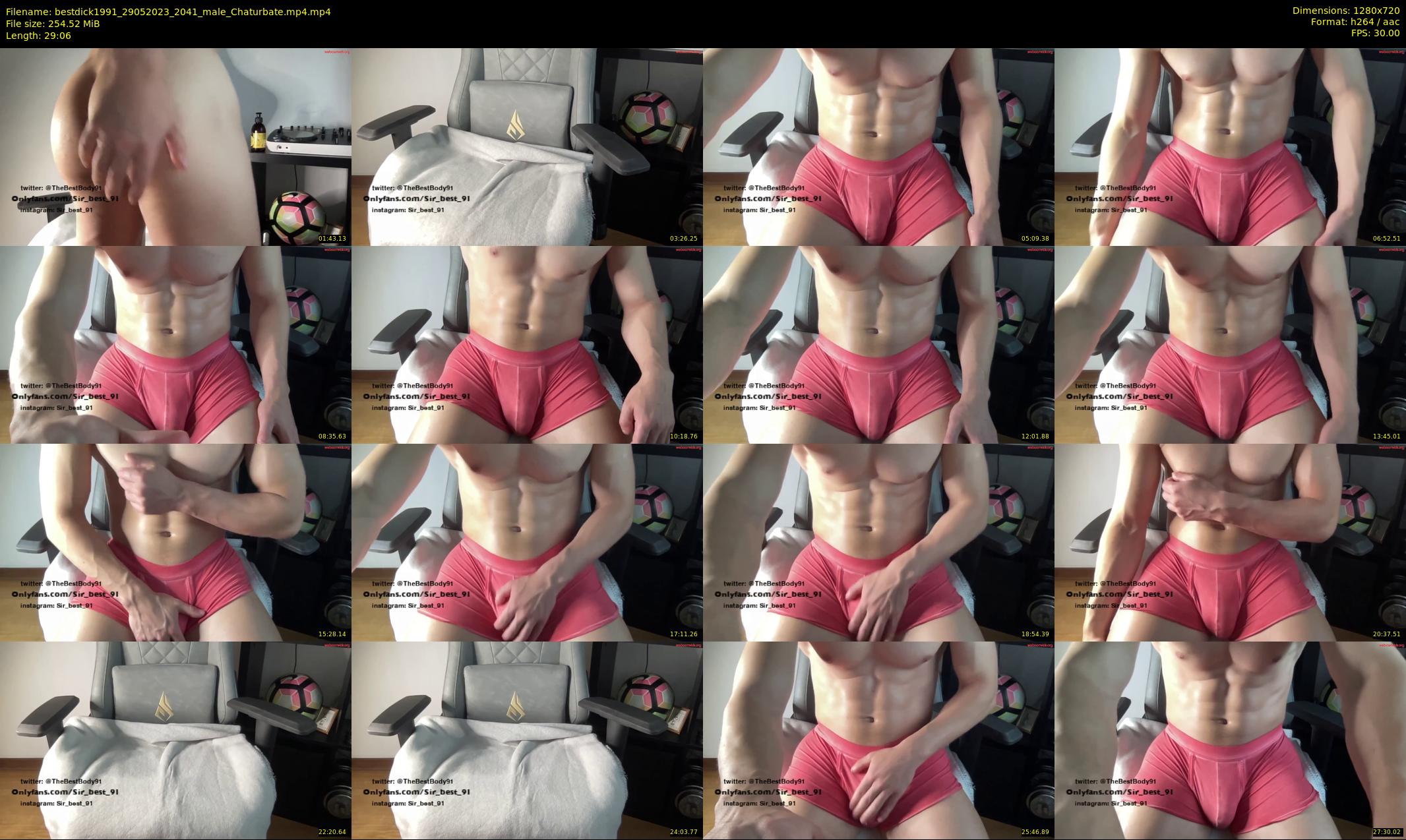 bestdick1991 — 30 minute Chaturbate male cam show recording, 720p, May 29, 2023
