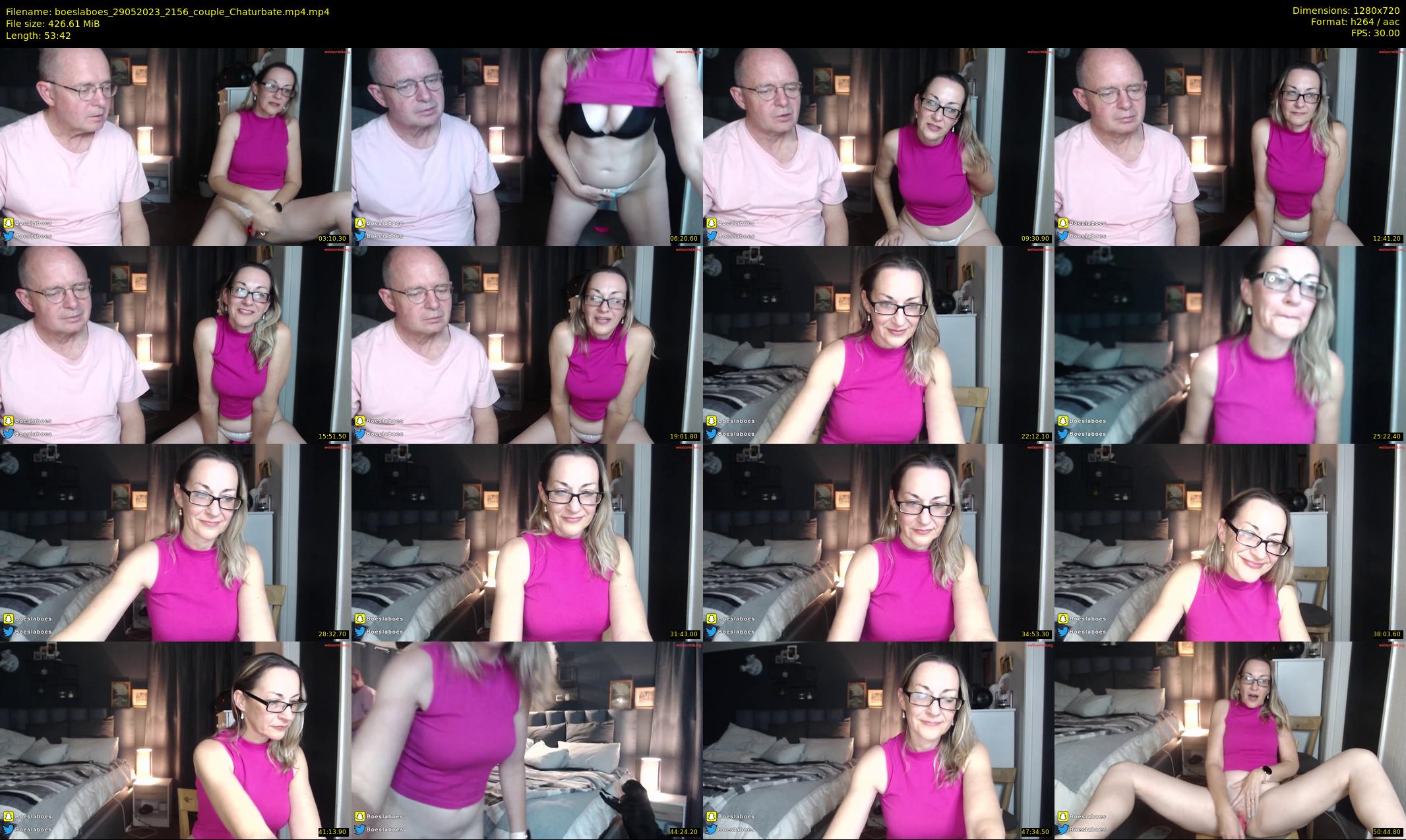 boeslaboes — 54 minute Chaturbate couple cam show recording, 720p, May 29, 2023