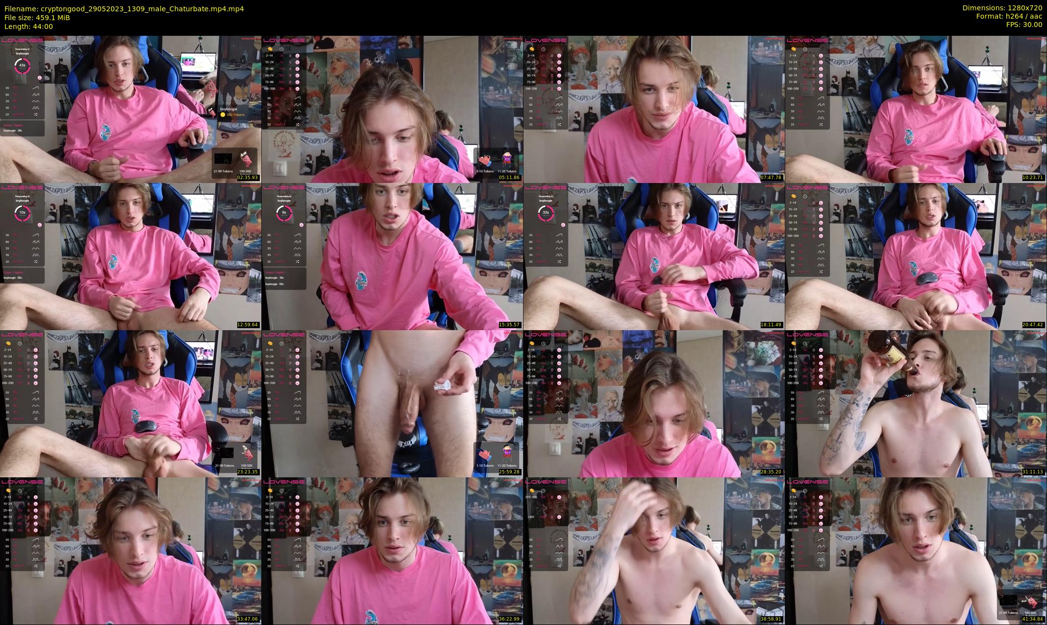 cryptongood — 44 minute Chaturbate male cam show recording, 720p, May 29, 2023