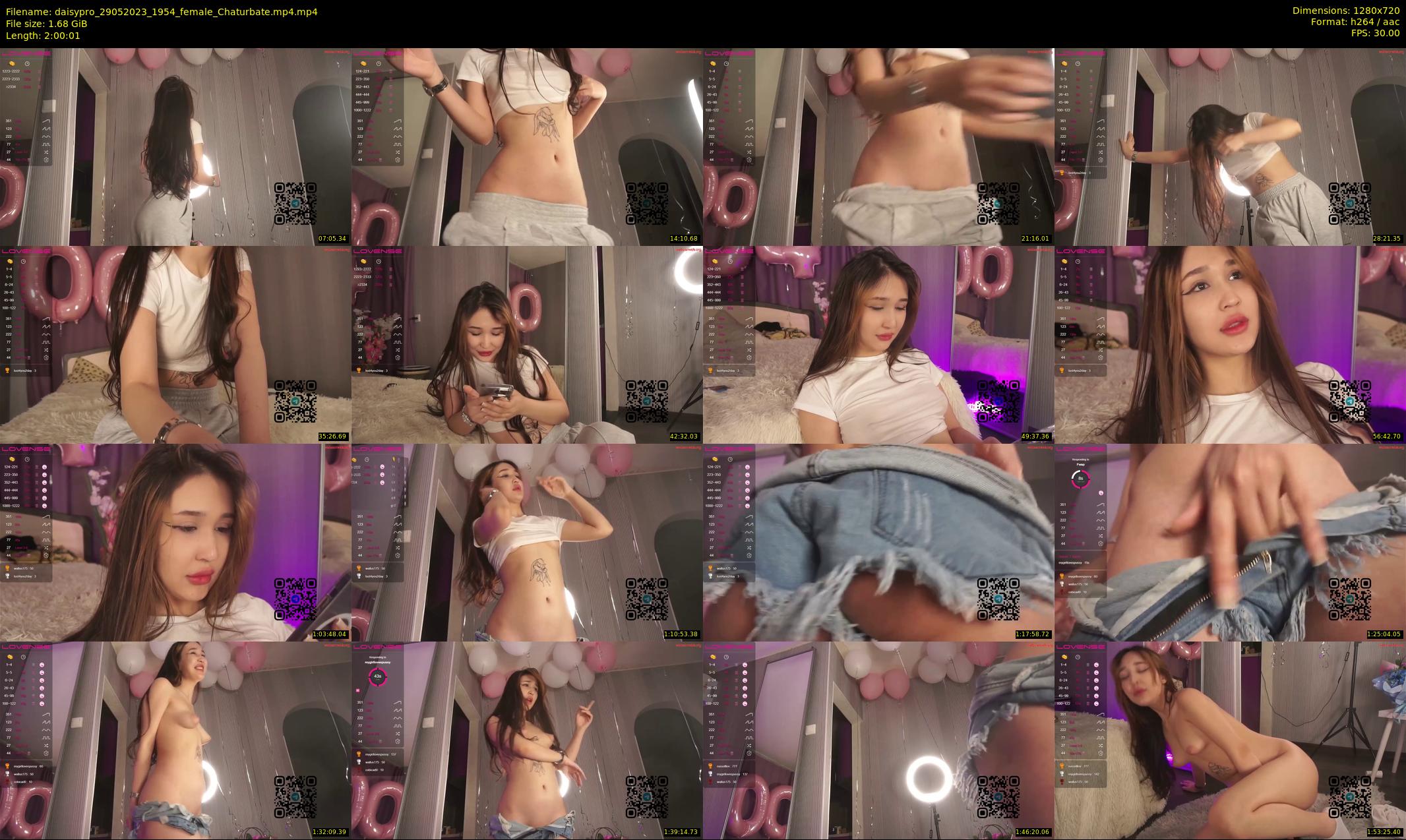 daisypro — 121 minute Chaturbate couple cam show recording, 720p, May 29, 2023