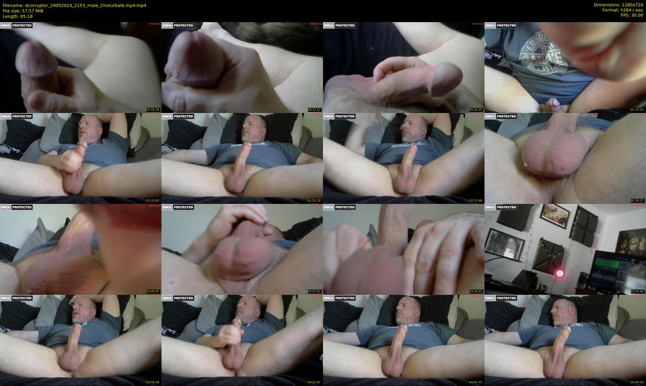 dcorruptor — 6 minute Chaturbate male cam show recording, 720p, May 29, 2023