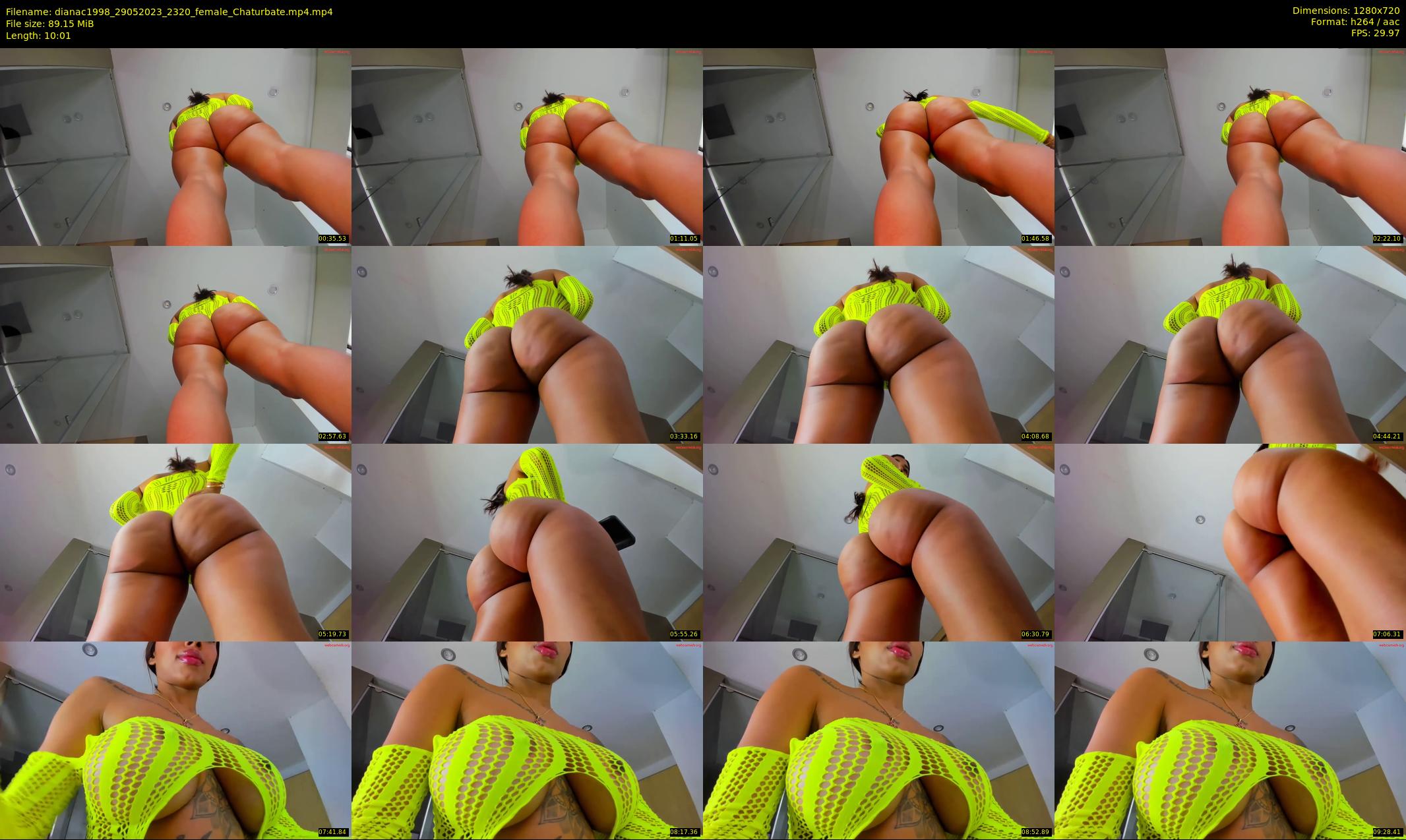 dianac1998 — 11 minute Chaturbate female cam show recording, 720p, May 29, 2023
