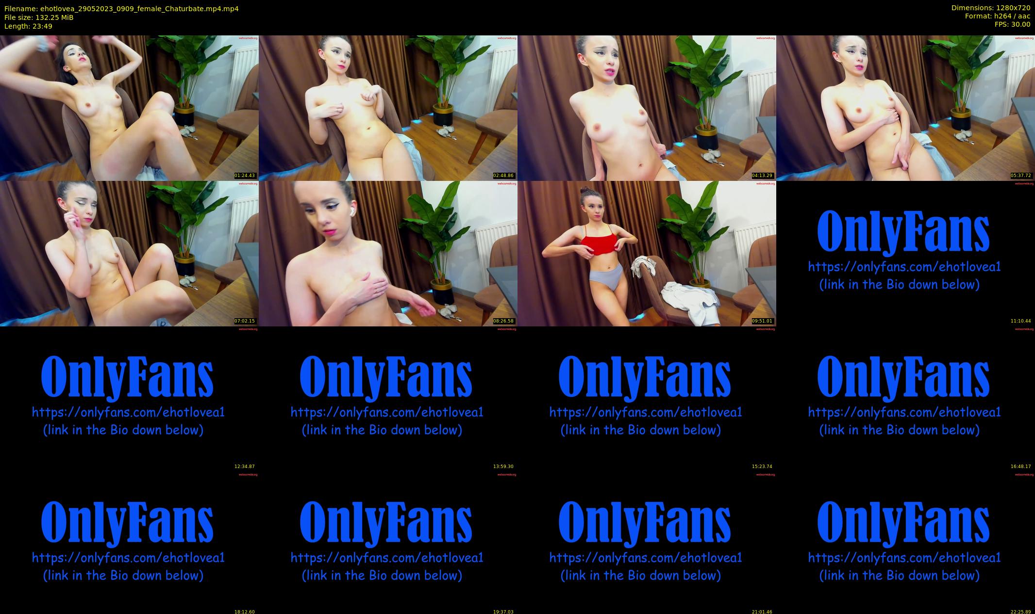 ehotlovea — 24 minute Chaturbate female cam show recording, 720p, May 29, 2023