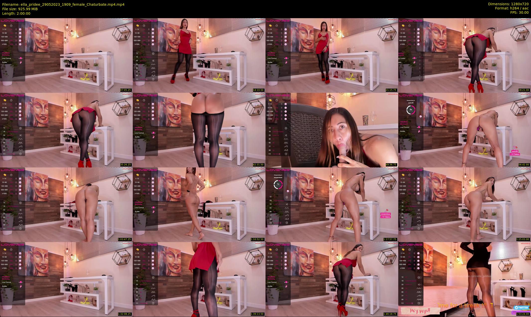 ella_pridee — 120 minute Chaturbate female cam show recording, 720p, May 29, 2023