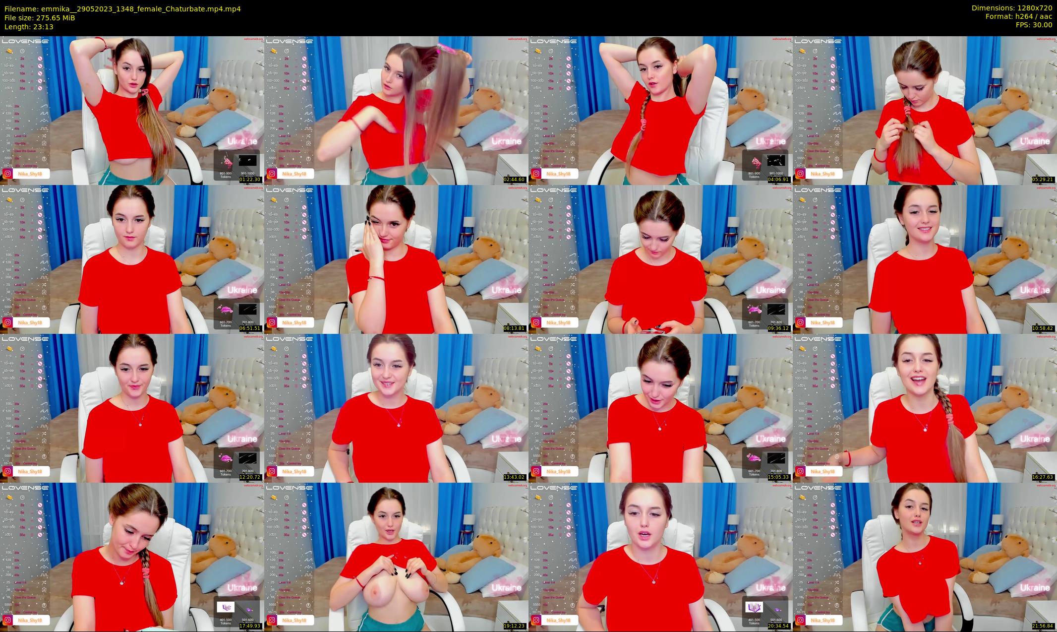 emmika_ — 24 minute Chaturbate female cam show recording, 720p, May 29, 2023