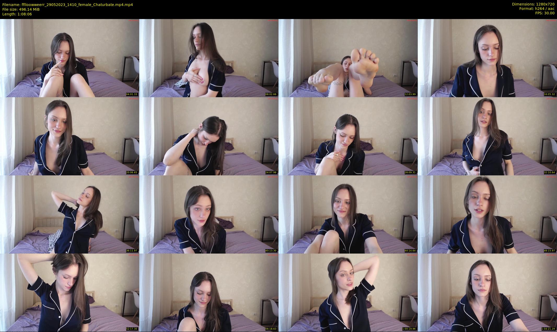 fflloowweerr — 69 minute Chaturbate couple cam show recording, 720p, May 29, 2023