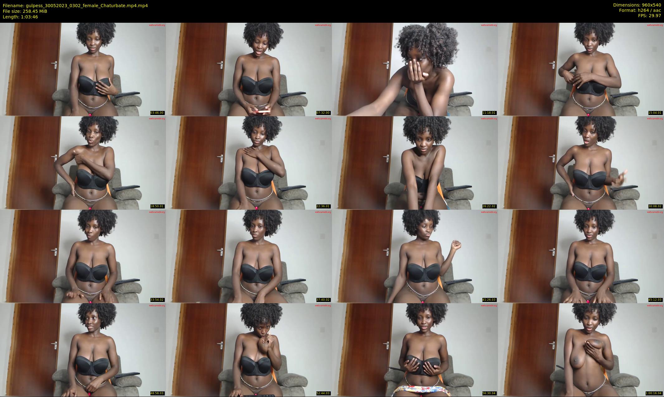 gulpess — 64 minute Chaturbate female cam show recording, 480p, May 30, 2023