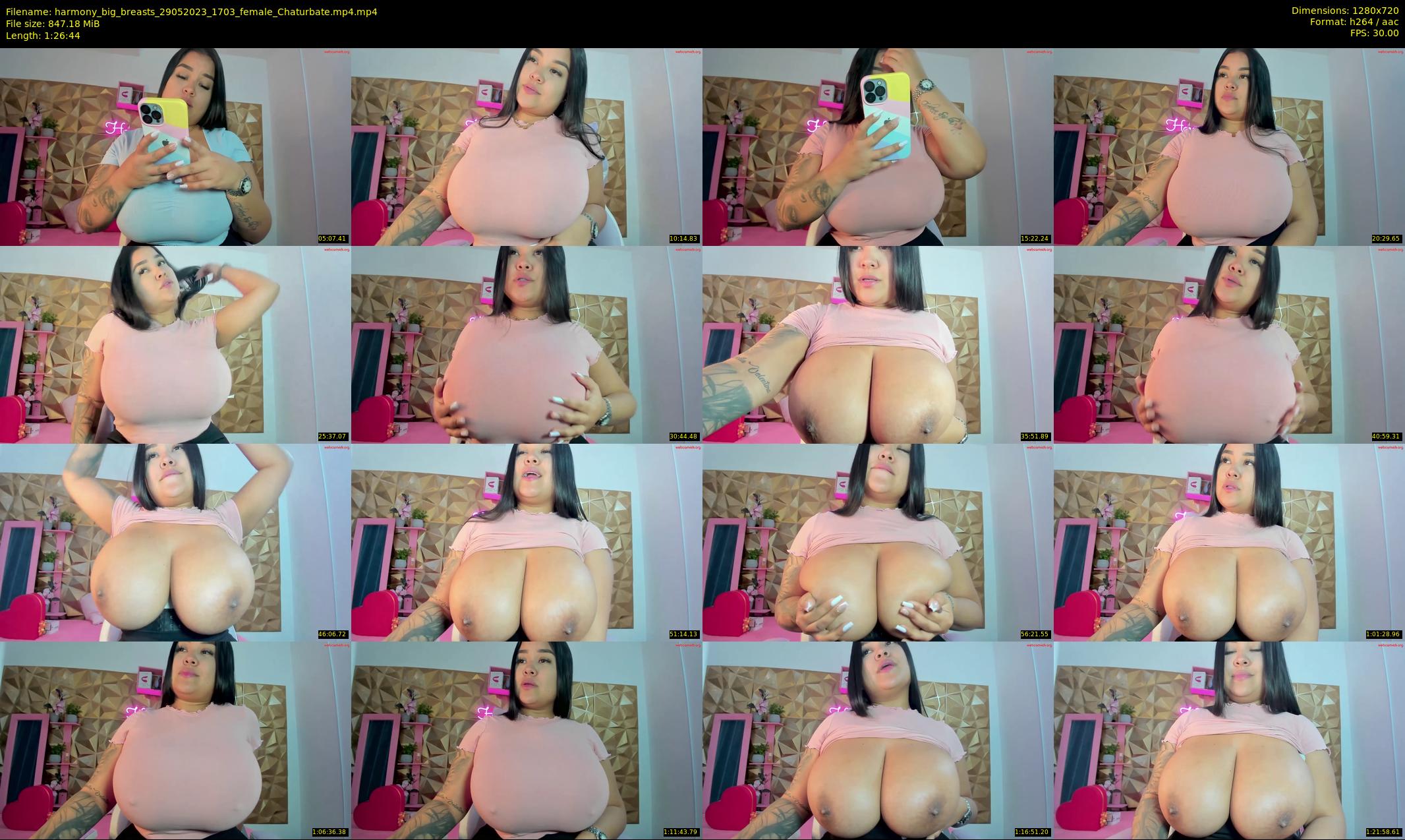 harmony_big_breasts — 87 minute Chaturbate female cam show recording, 720p, May 29, 2023