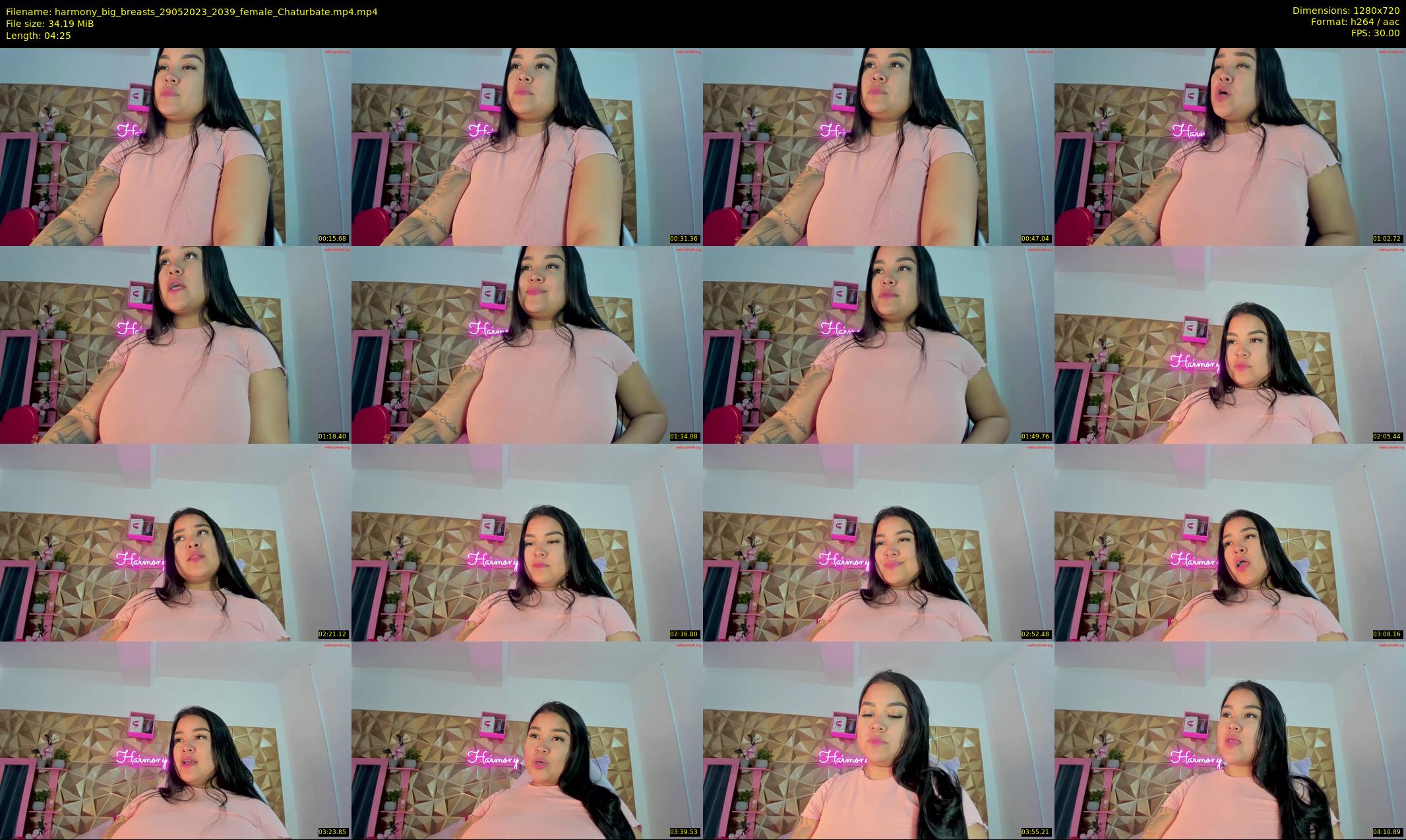 harmony_big_breasts — 5 minute Chaturbate female cam show recording, 720p, May 29, 2023