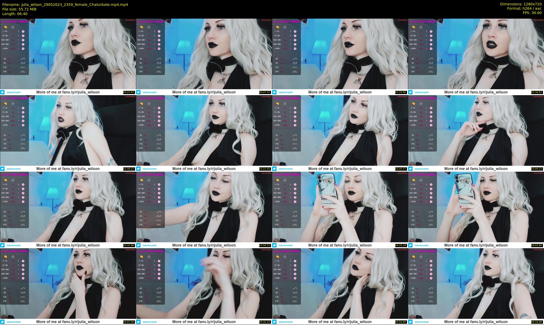 julia_wilson — 7 minute Chaturbate female cam show recording, 720p, May 29, 2023