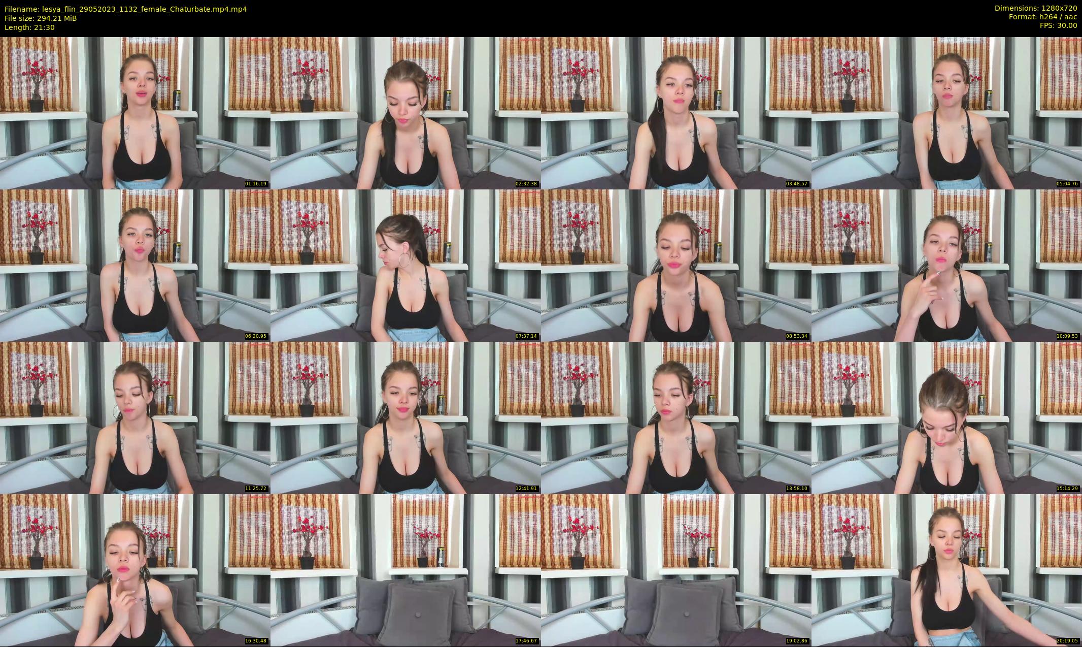 lesya_flin — 22 minute Chaturbate female cam show recording, 720p, May 29, 2023