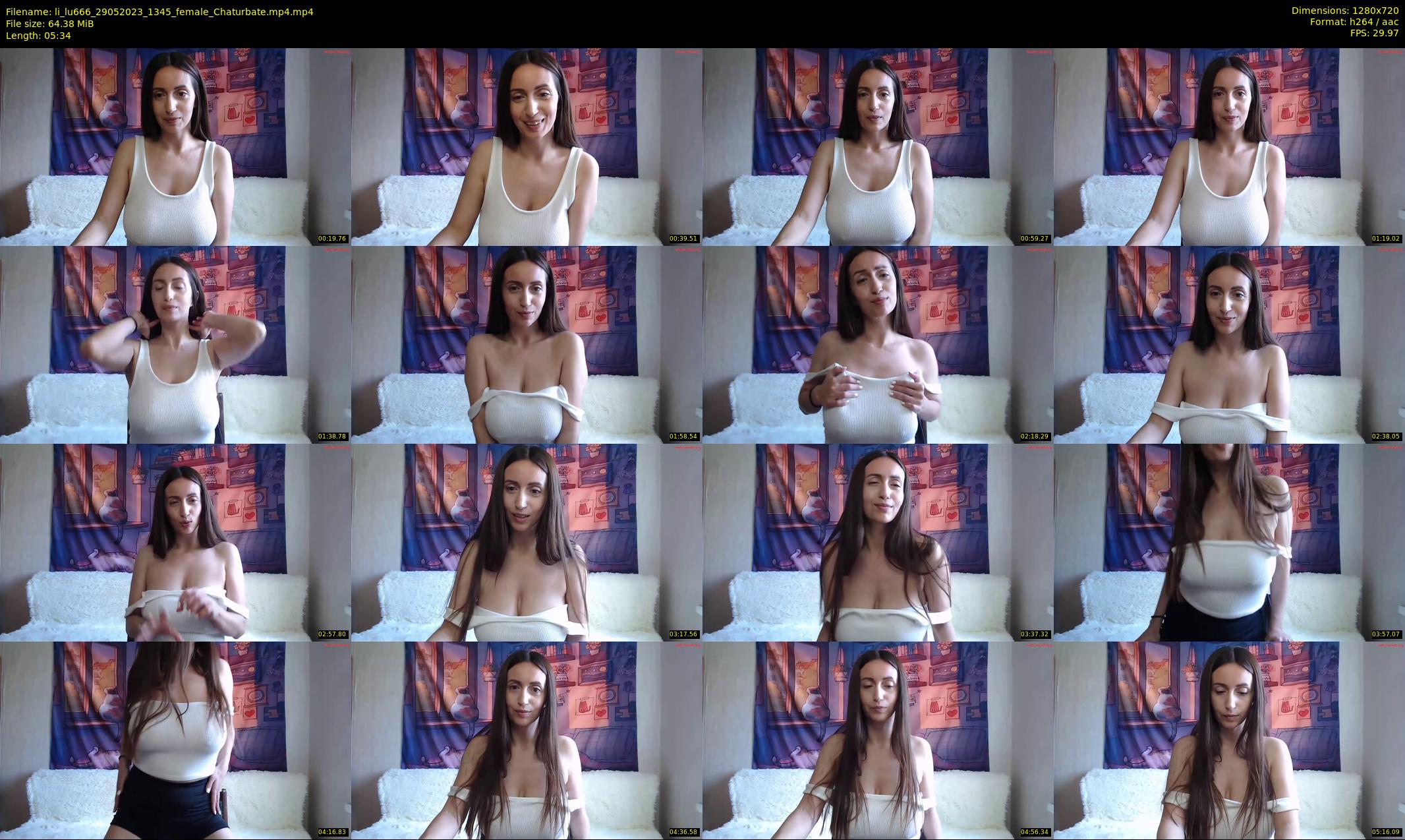 li_lu666 — 6 minute Chaturbate female cam show recording, 720p, May 29, 2023
