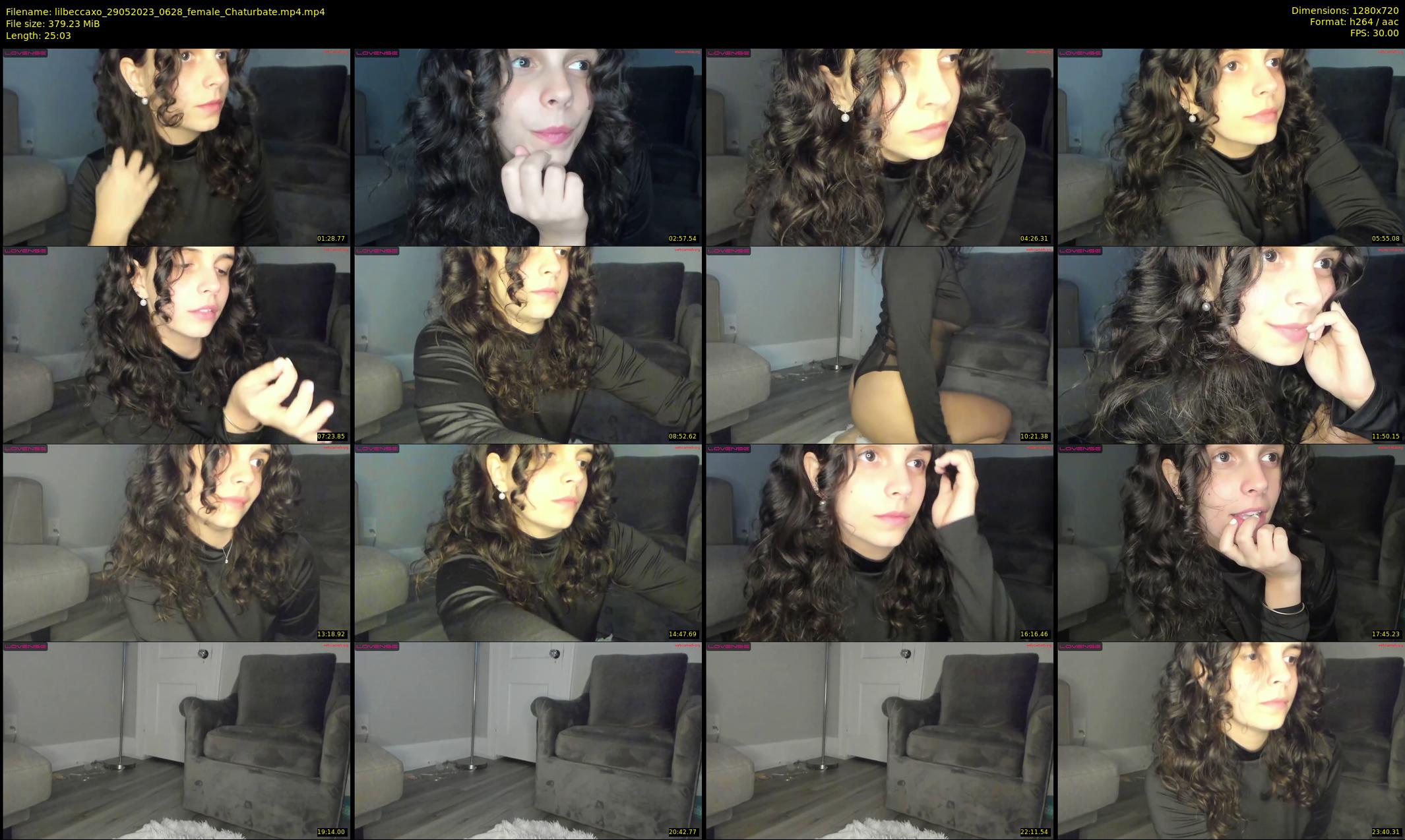 lilbeccaxo — 26 minute Chaturbate female cam show recording, 720p, May 29, 2023
