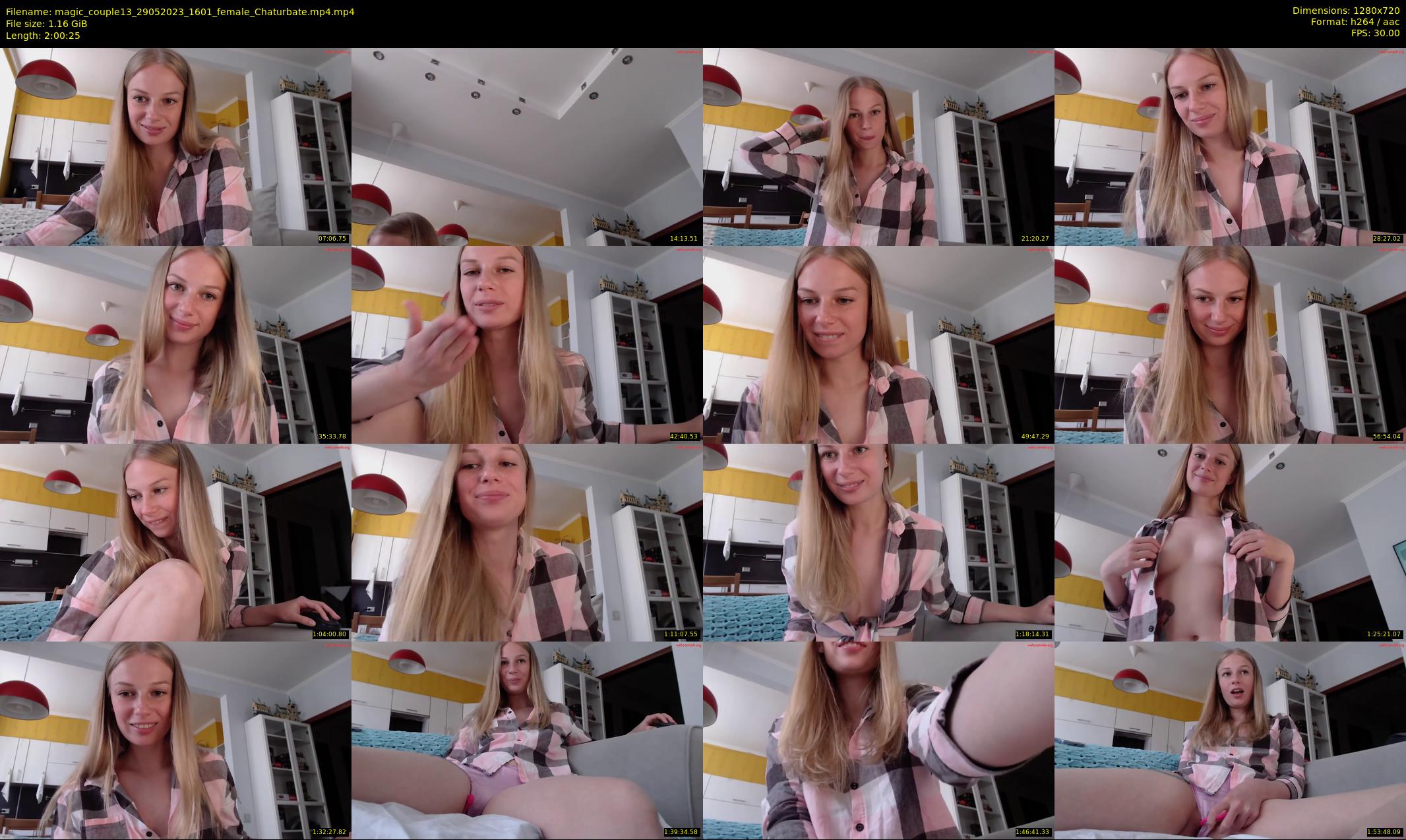 magic_couple13 — 121 minute Chaturbate couple cam show recording, 720p, May 29, 2023