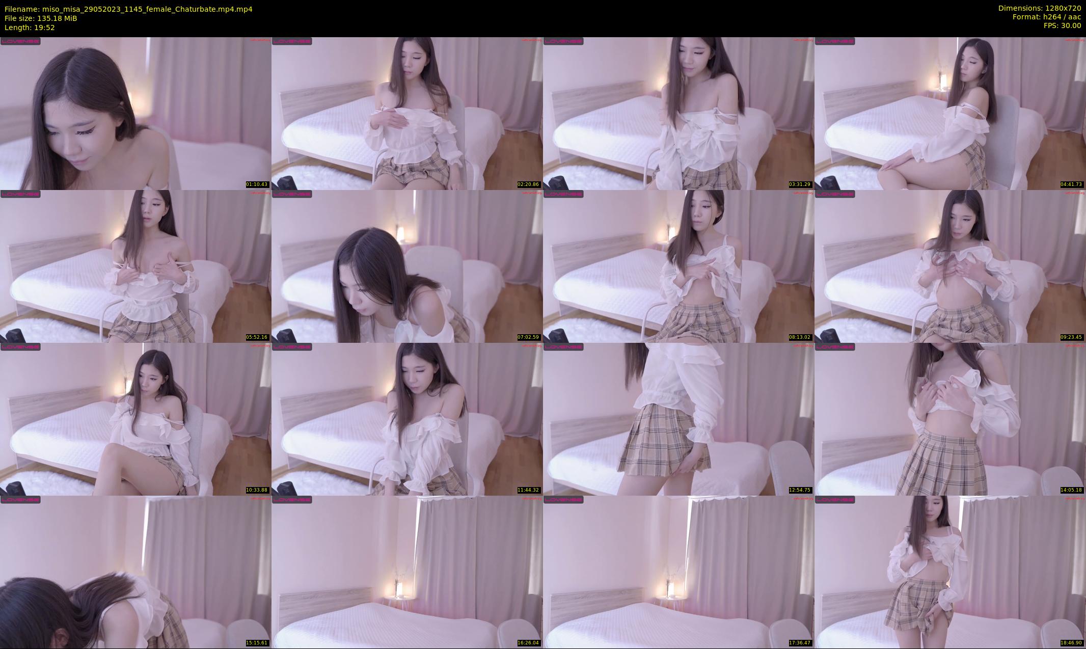miso_misa — 20 minute Chaturbate female cam show recording, 720p, May 29, 2023