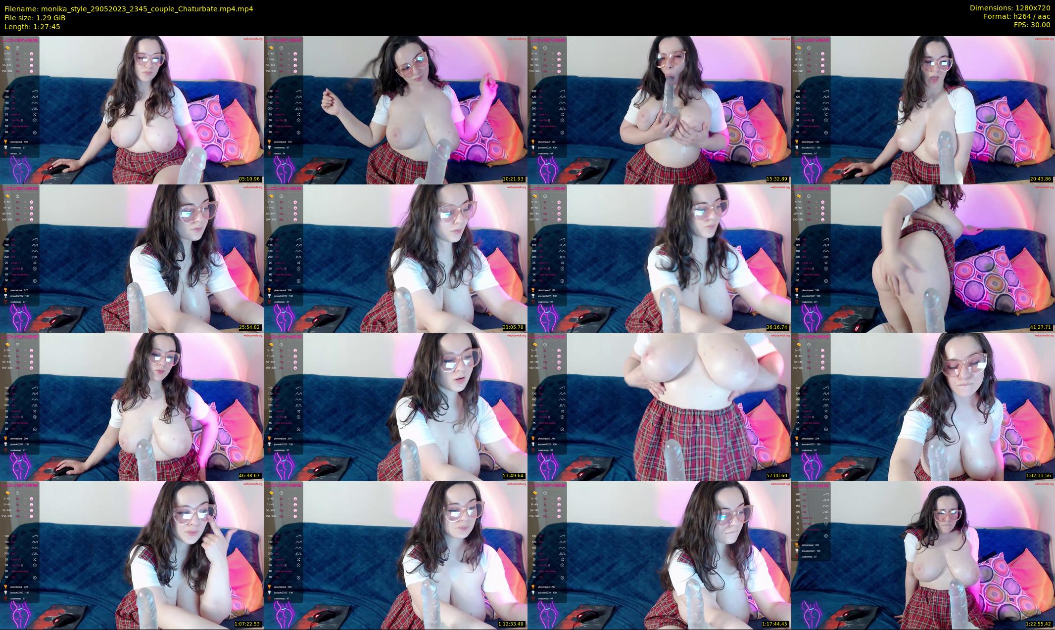 monika_style — 88 minute Chaturbate female cam show recording, 720p, May 29, 2023
