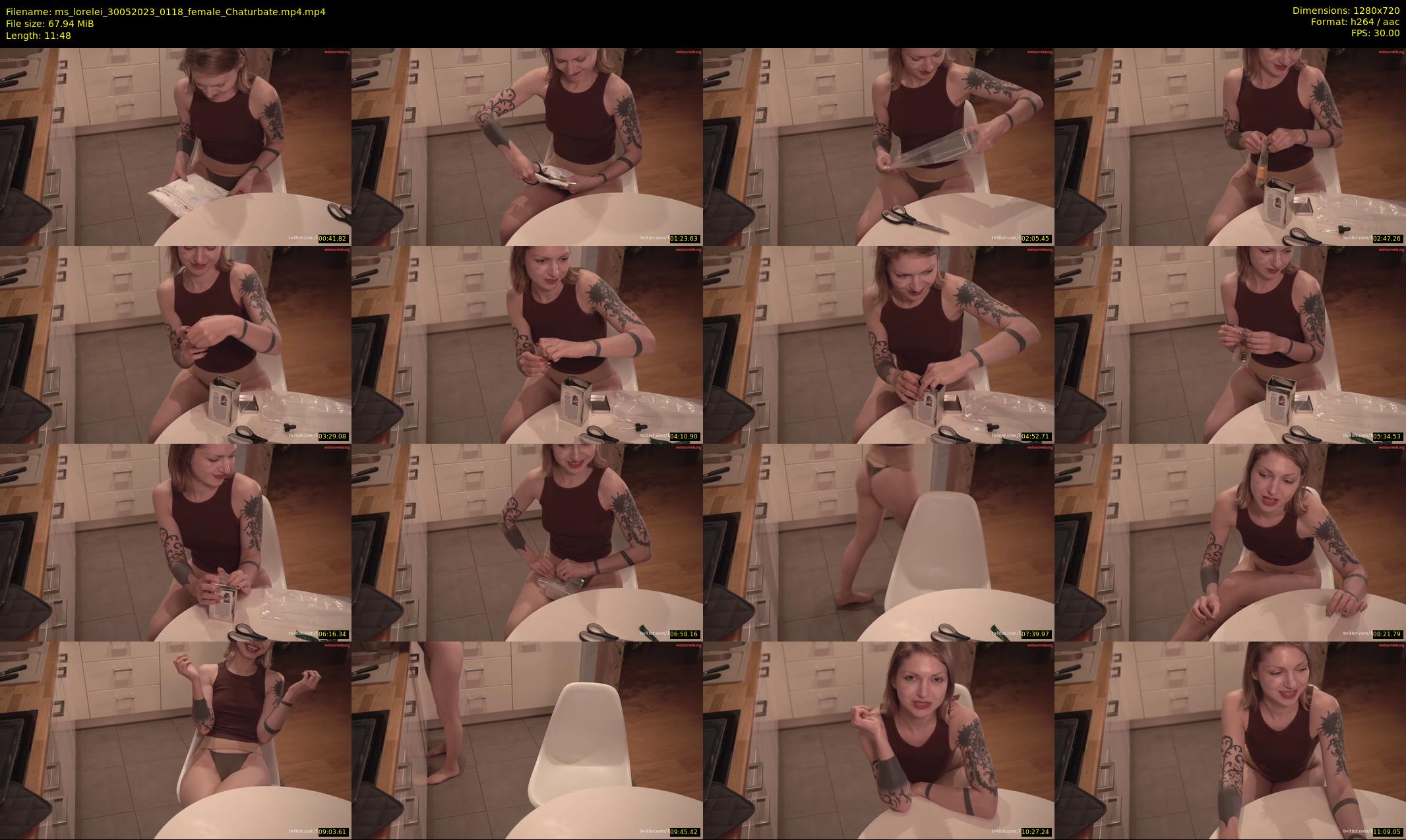ms_lorelei — 12 minute Chaturbate female cam show recording, 720p, May 30, 2023