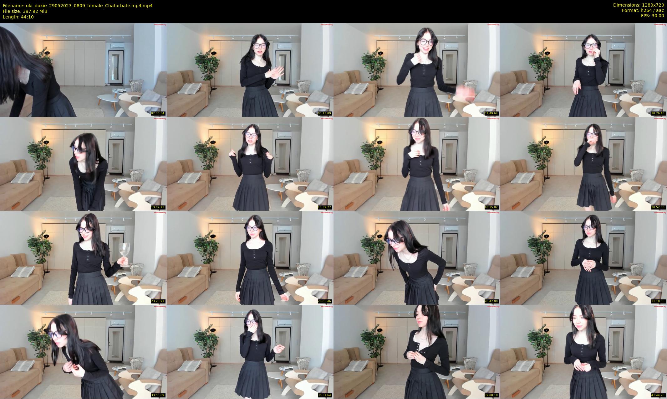 oki_dokie — 45 minute Chaturbate female cam show recording, 720p, May 29, 2023