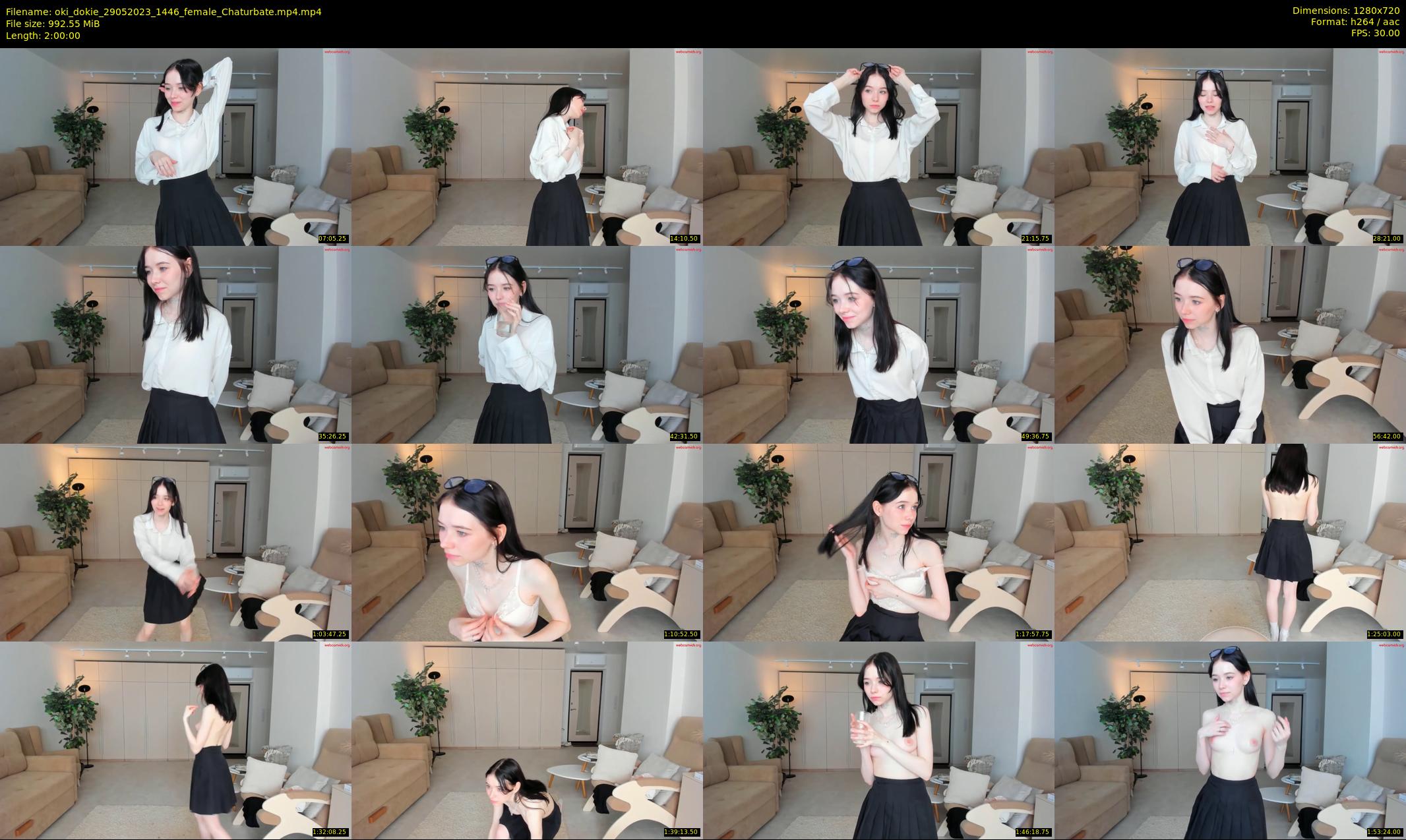 oki_dokie — 120 minute Chaturbate female cam show recording, 720p, May 29, 2023