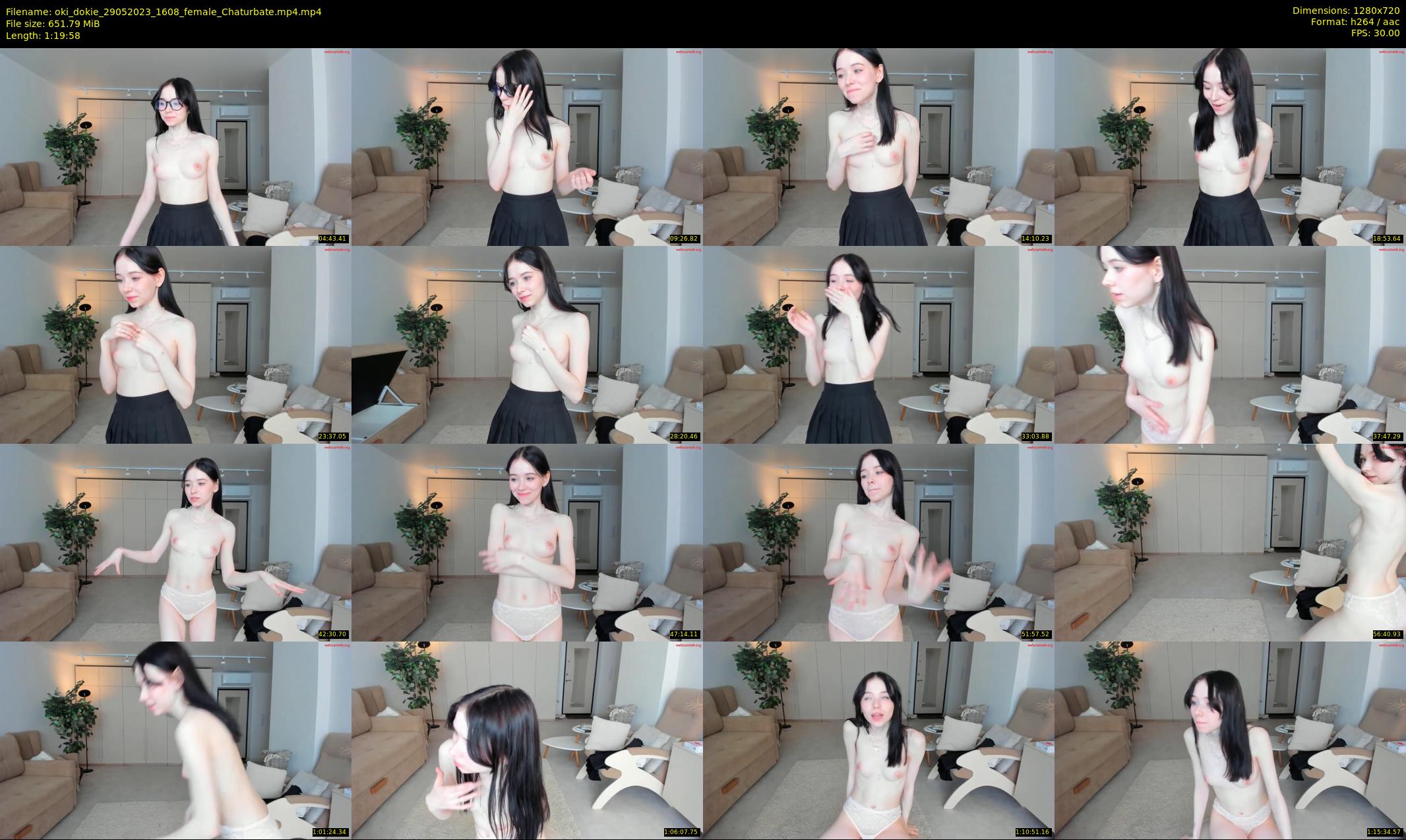 oki_dokie — 80 minute Chaturbate female cam show recording, 720p, May 29, 2023