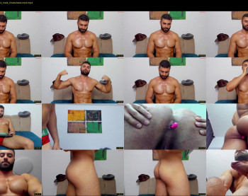 rawadam — 22 minute Chaturbate male cam show recording, 720p, May 29, 2023